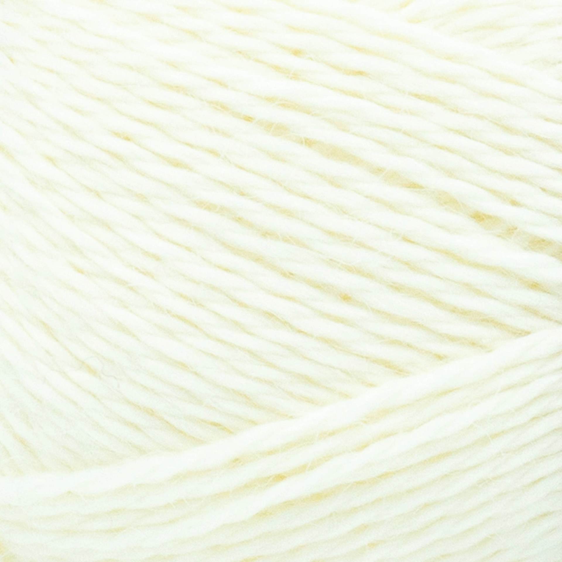 Lion Brand Feels Like Alpaca Yarn - Ecru, close-up