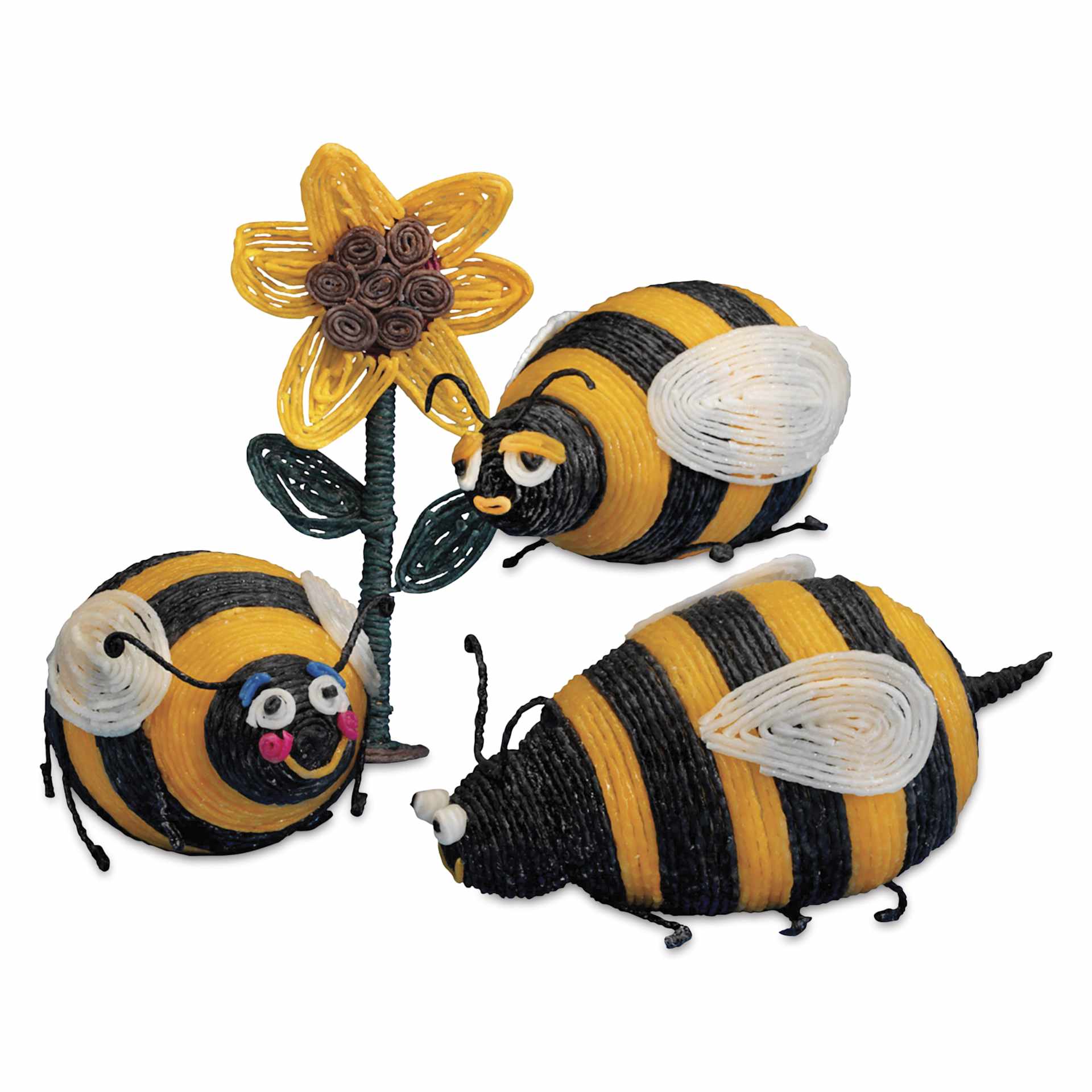 Super Wikki Stix - finished bees