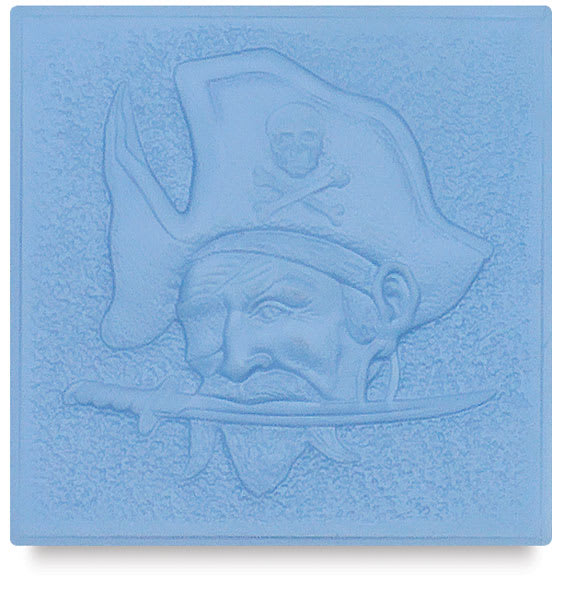 Metal Smith Mold - 4" x 4", Pirate