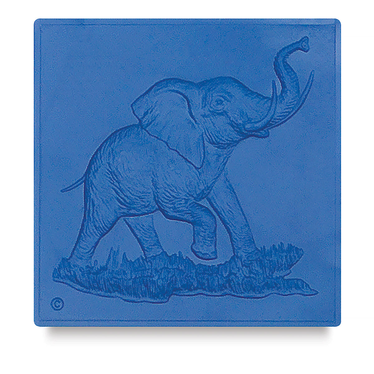 Metal Smith Molds - Top view of Elephant Mold