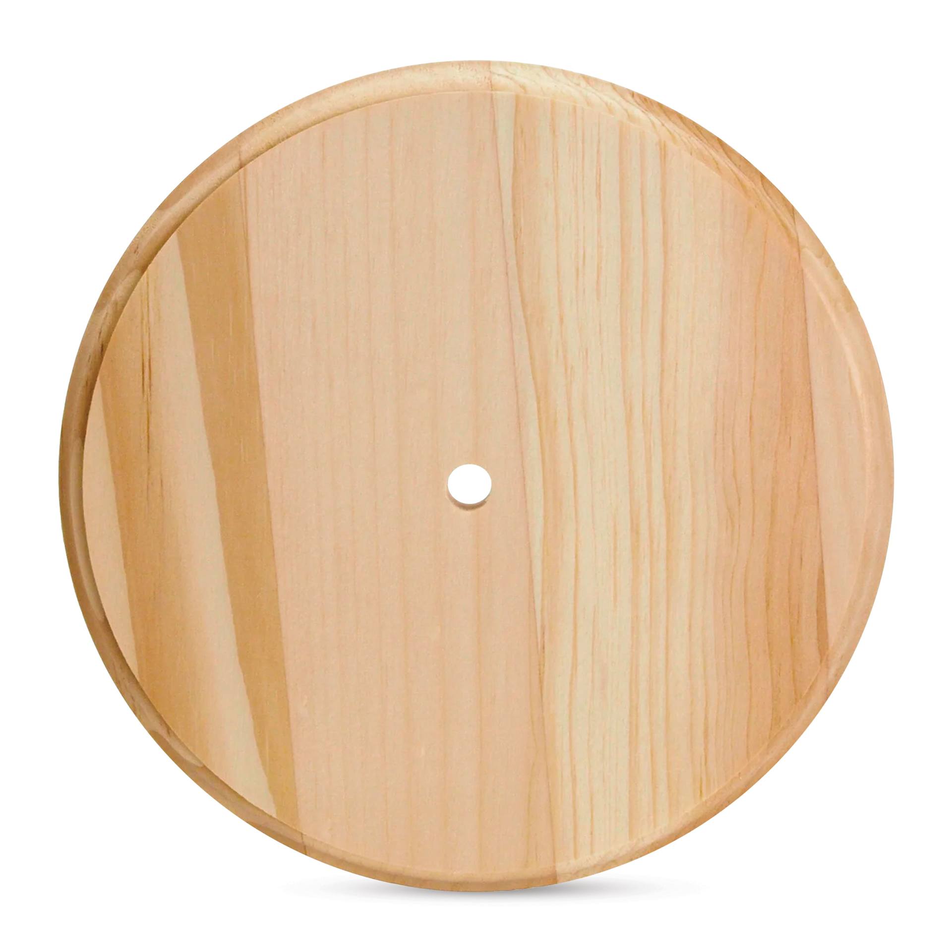 Walnut Hollow Pine Clock Surface - 6.5" diameter, Round, unpainted