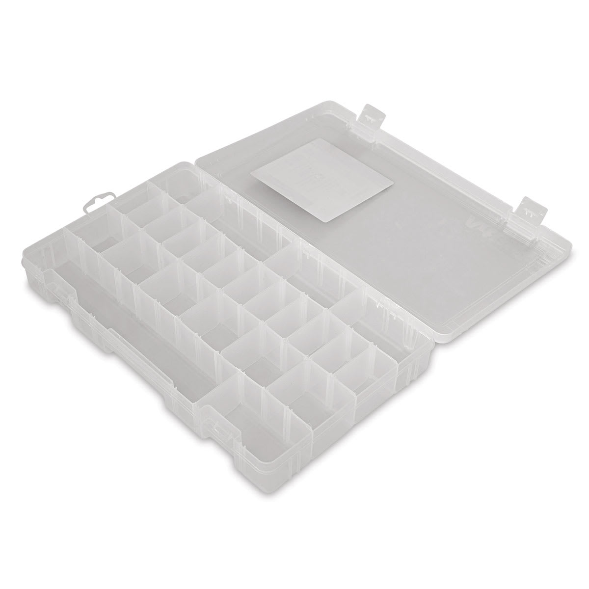 ArtBin Solutions Box - Four Compartments, Large (Top view with box open)