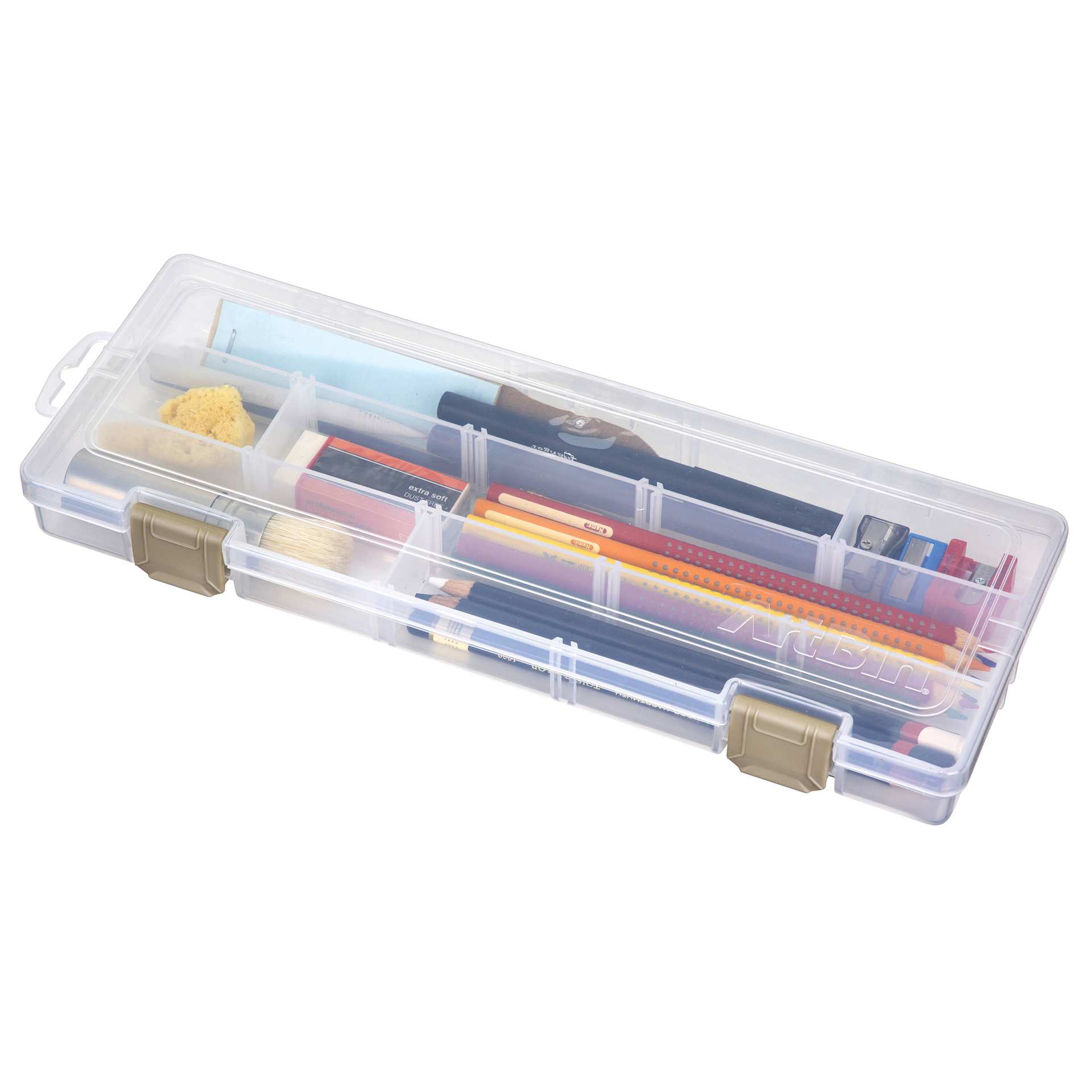 ArtBin Solutions Box - 12-1/2" x 5" x 1-1/2", at an angle, supplies not included