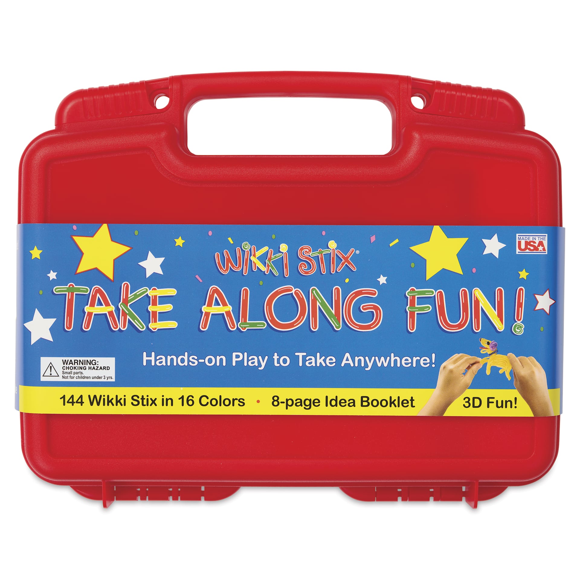 Wikki Stix Take Along Fun Travel Kit - front of packaging