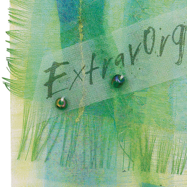 Jacquard ExtravOrganza Digital Textile - Closeup of finished effect