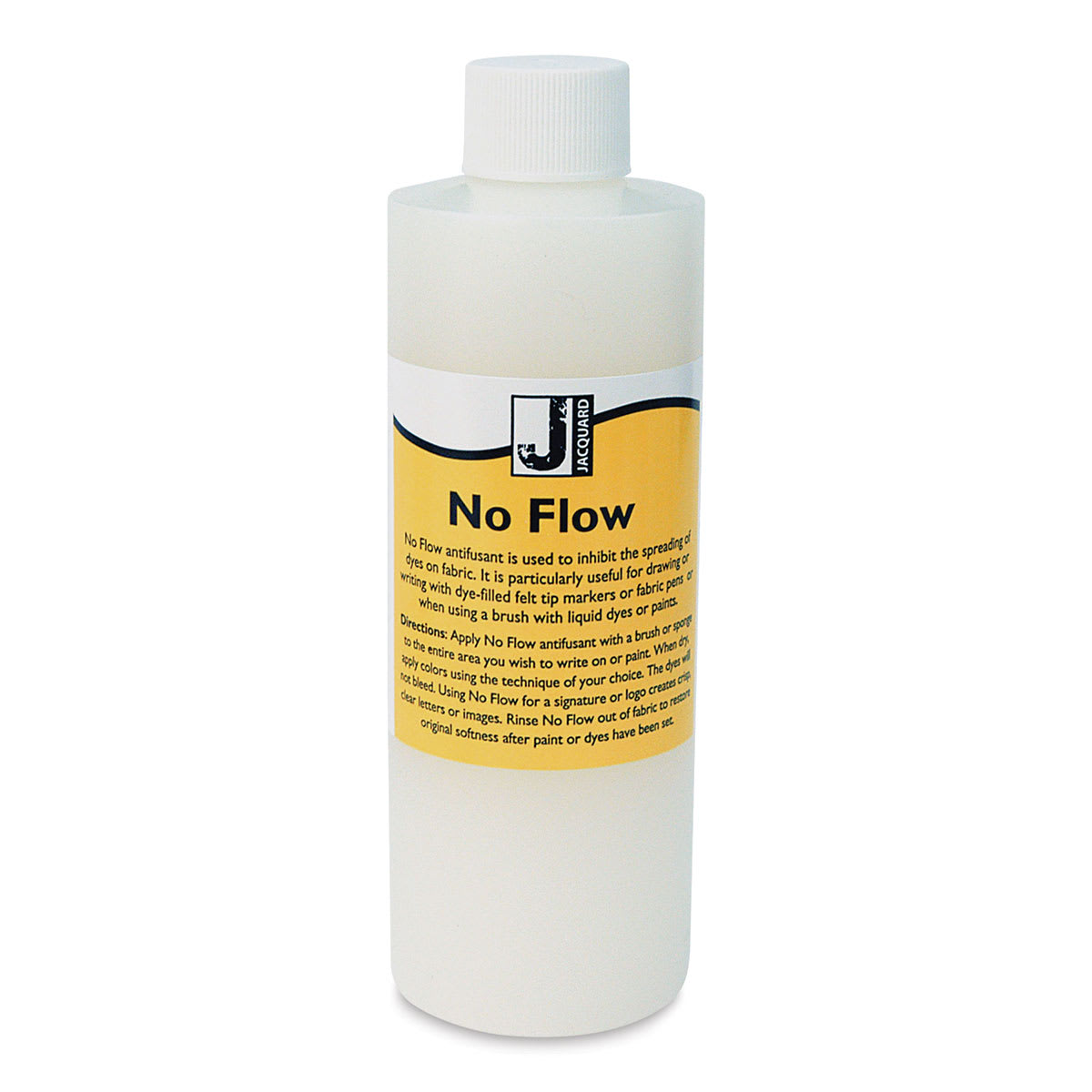 Jacquard No Flow - Front of 8 oz bottle