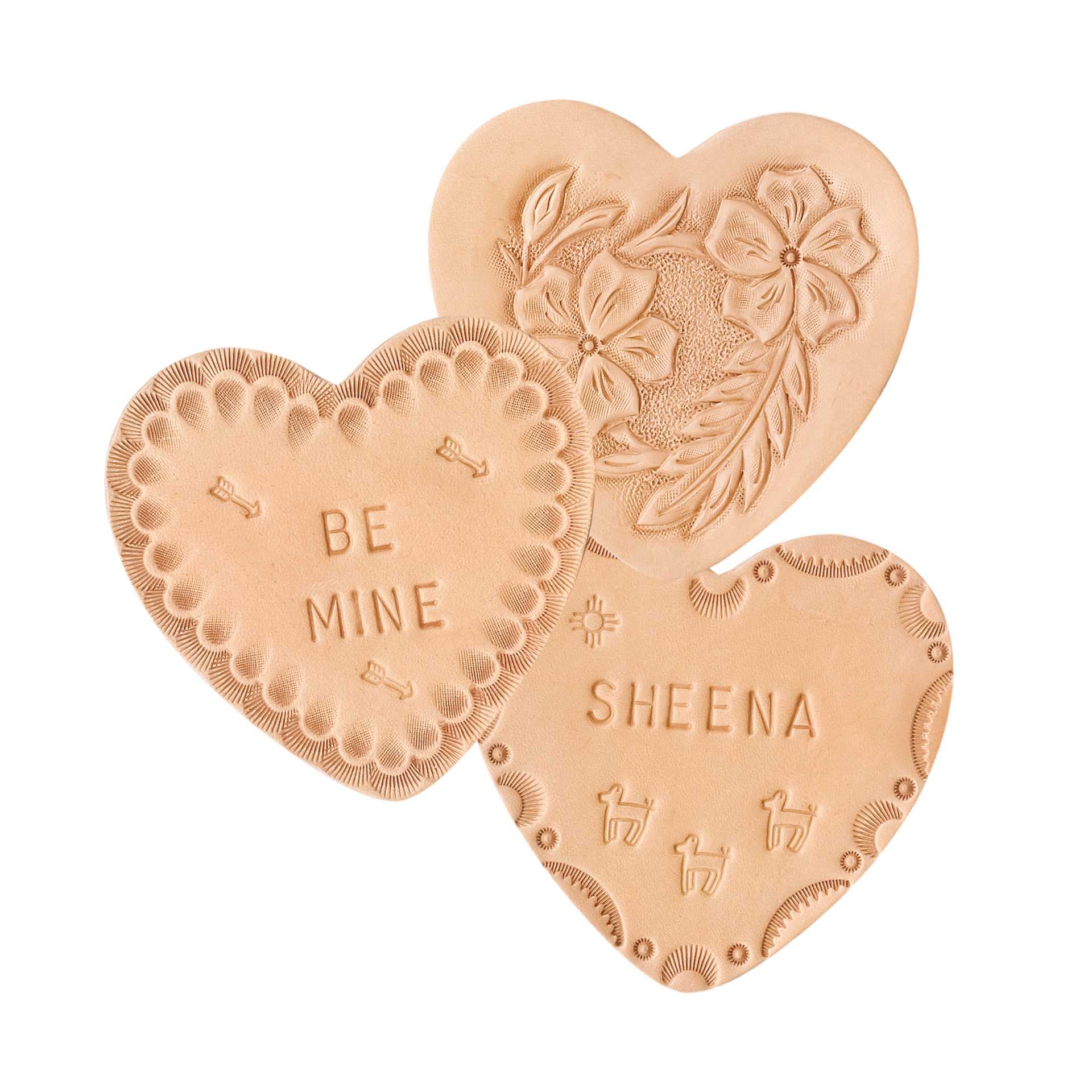 Realeather Leather Hearts