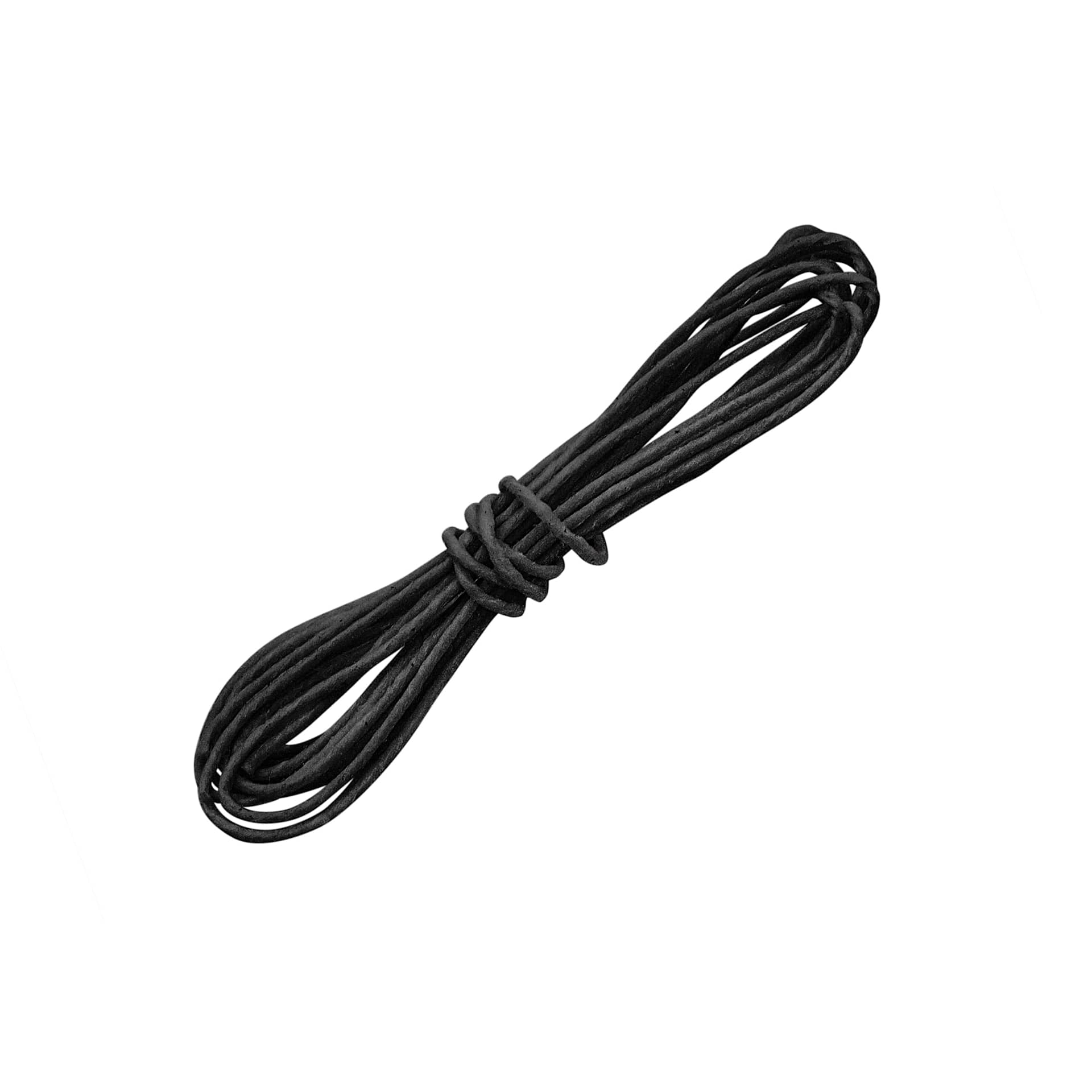Realeather Waxed Thread - 2/3 oz, Approx 25 yd, Black
