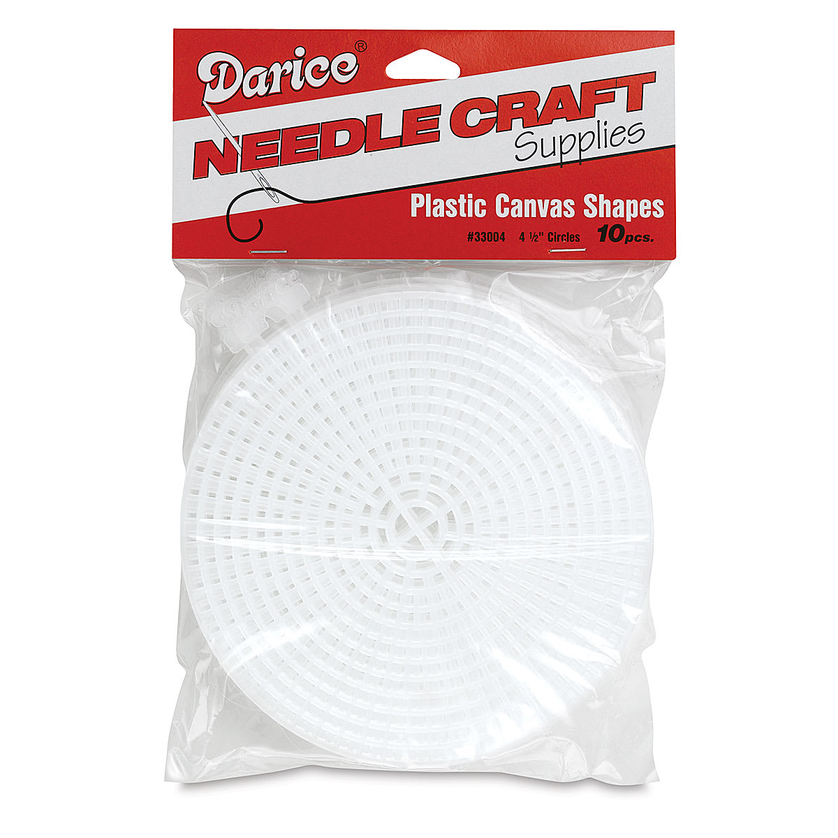 Darice Plastic Canvas Circles, Pkg of 10