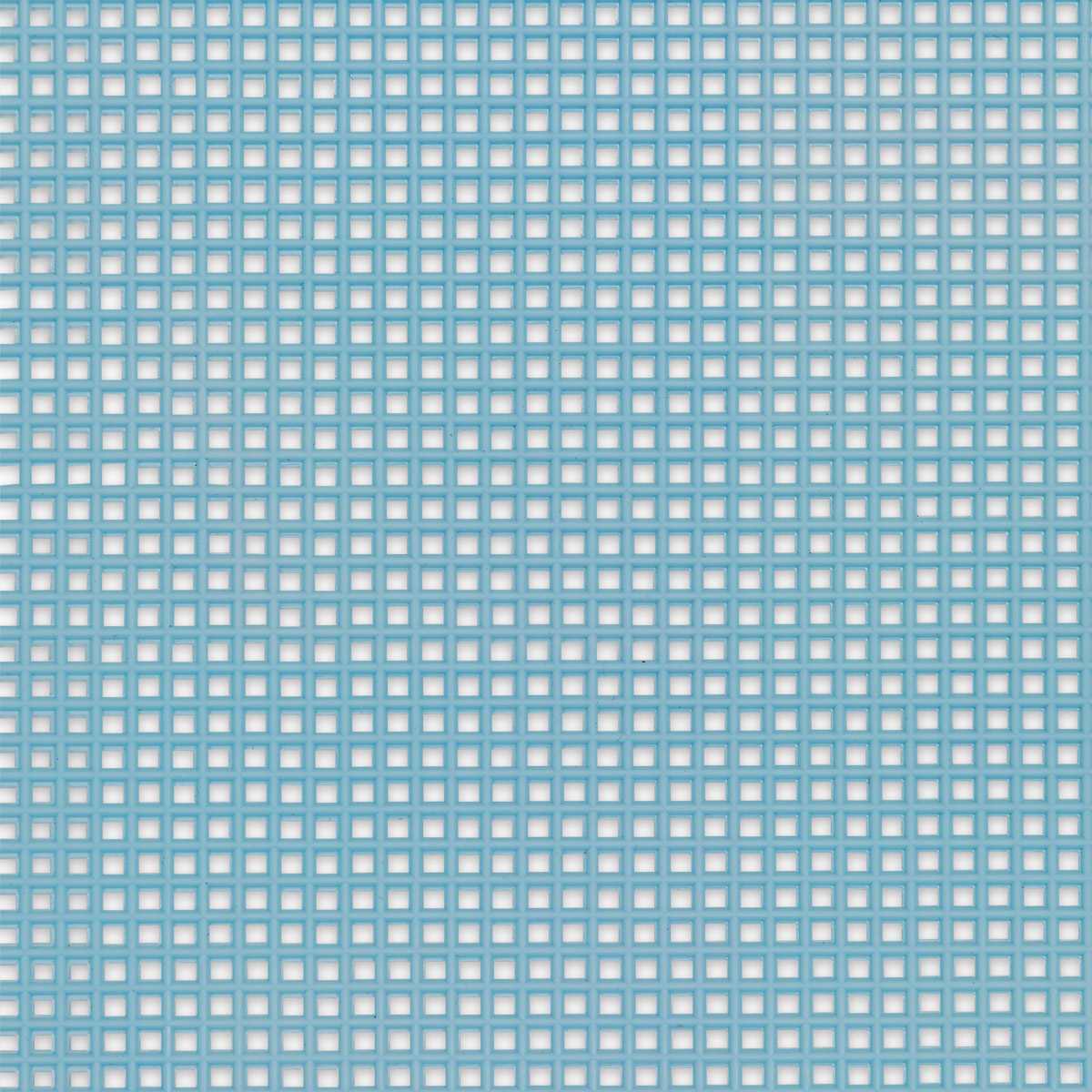 Colorful Plastic Canvas - 10-1/2" x 13-1/2", Light Blue (Close-up of canvas)