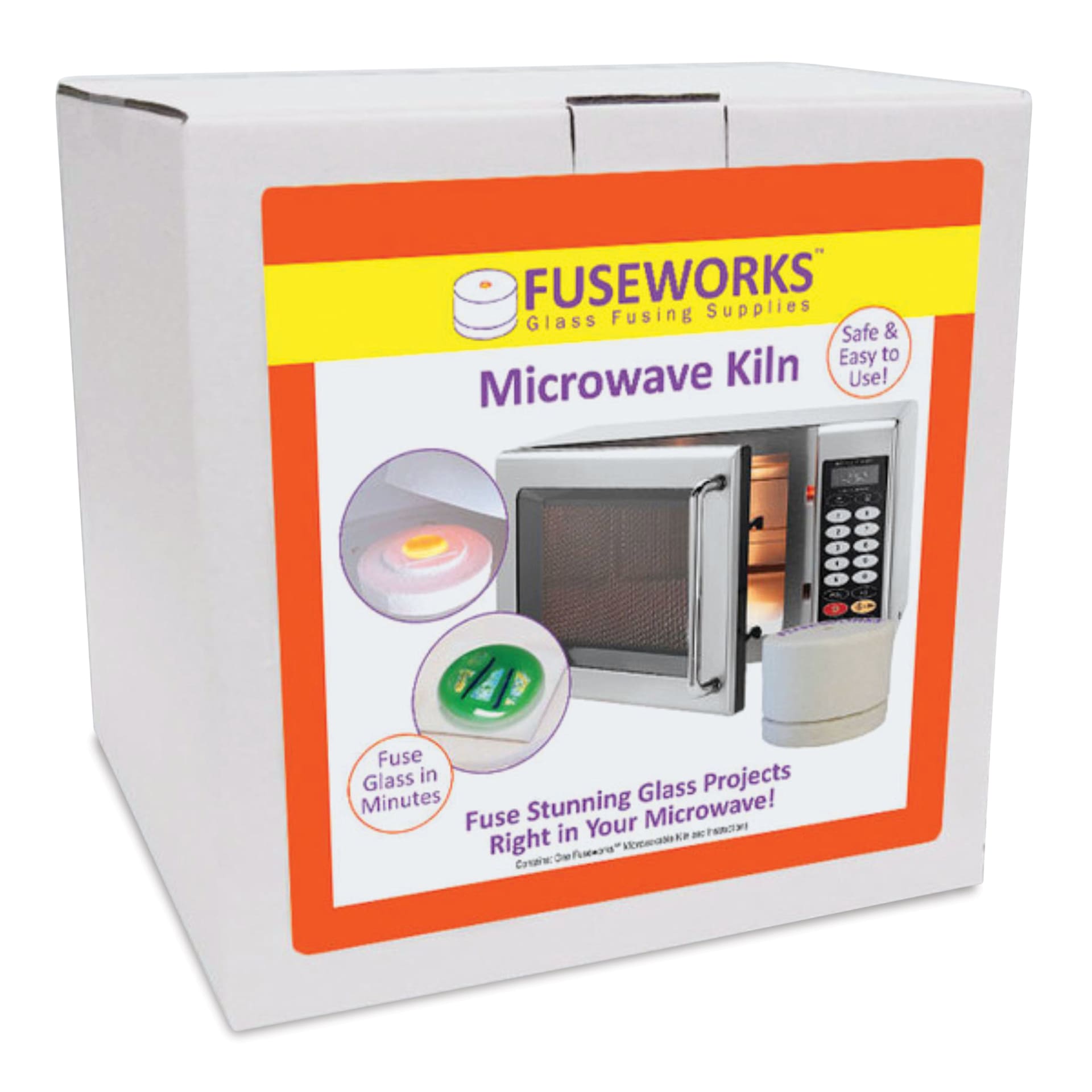 Fuseworks Microwave Glass Kiln - front of packaging