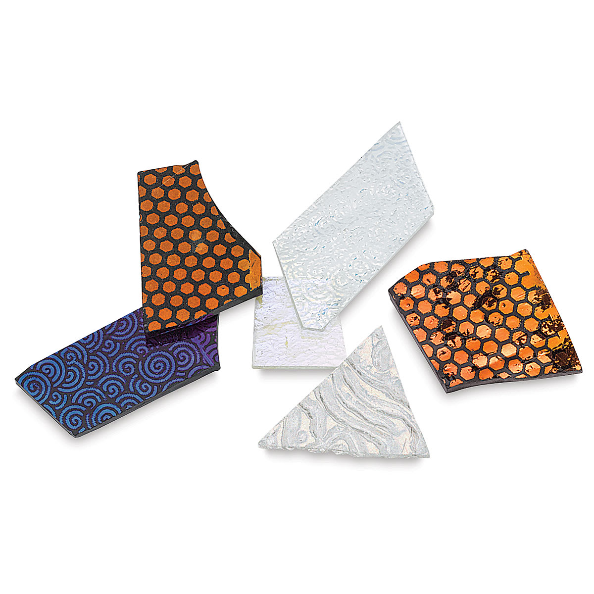 Dichroic Glass Pieces