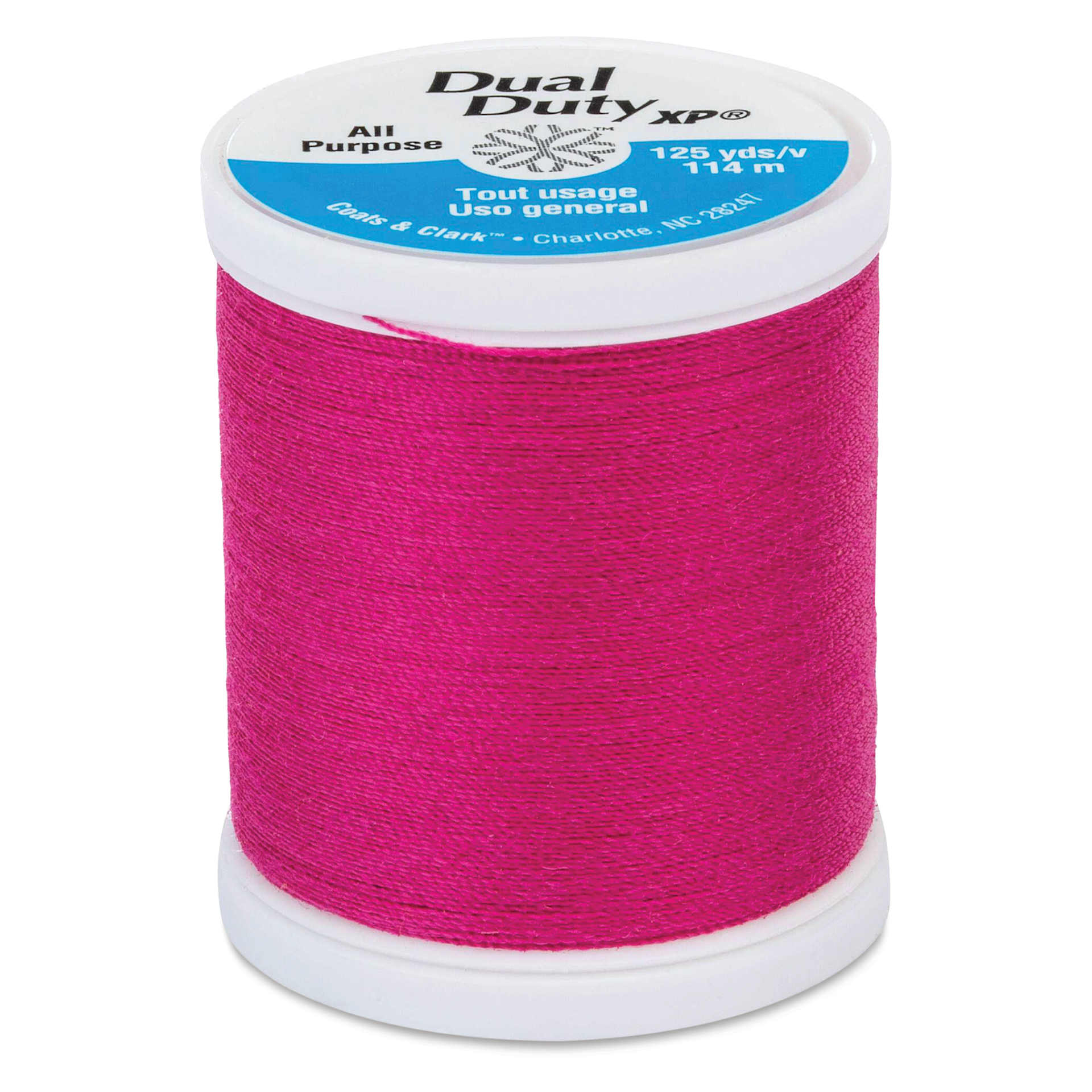 Coats & Clark Dual Duty XP All Purpose Thread - Red Rose, 125 yds