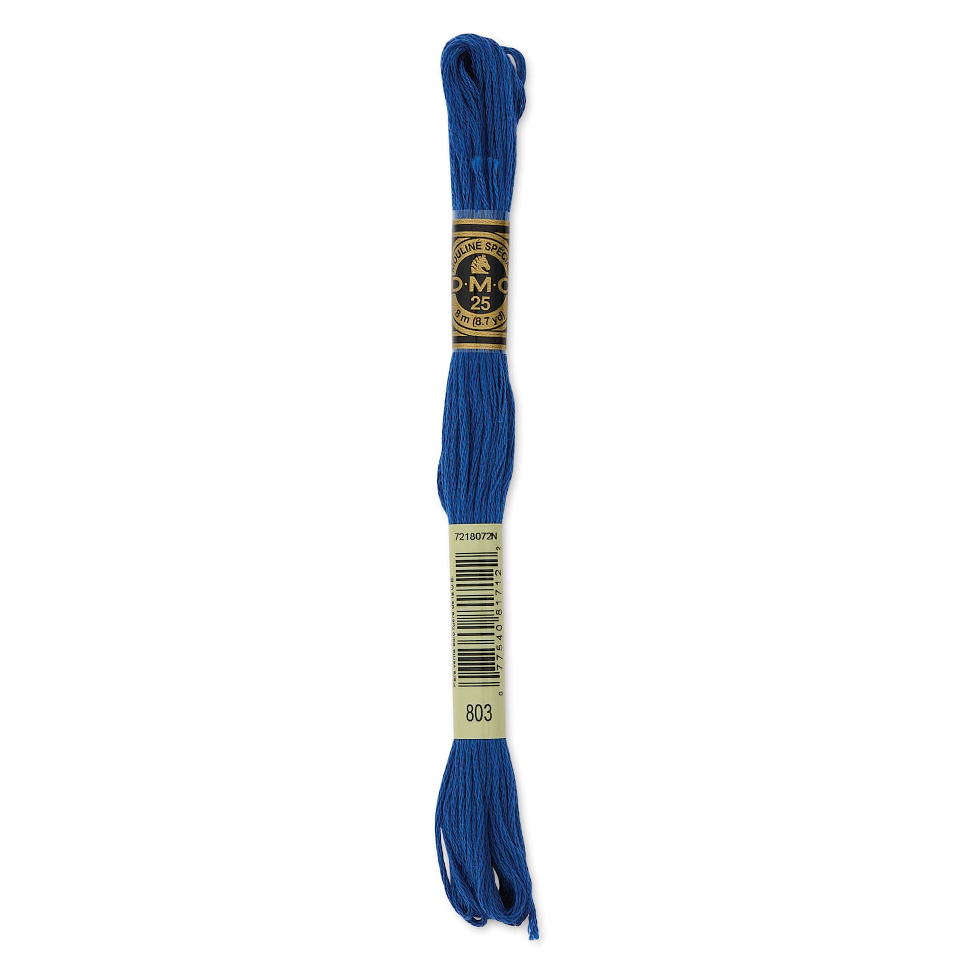 DMC Cotton Embroidery Floss - Ultra Very Dark Baby Blue, 8-3/4 yards