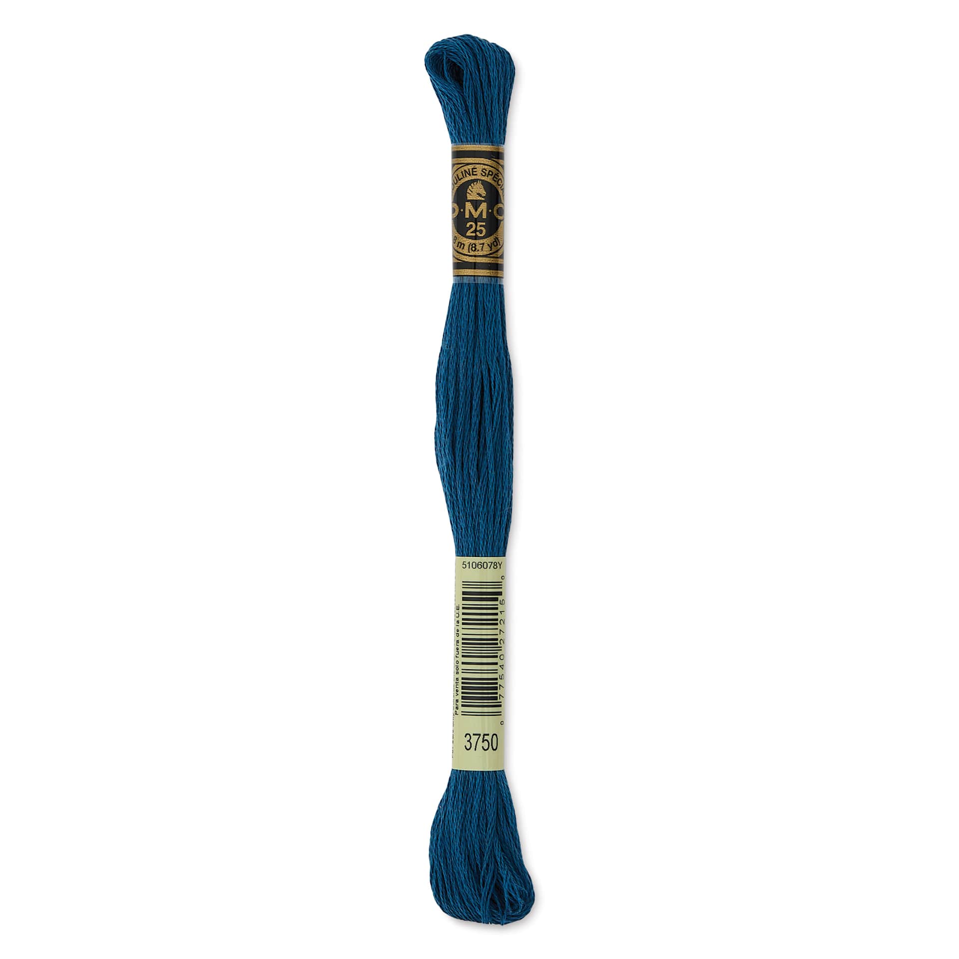 DMC Cotton Embroidery Floss - Very Dark Antique Blue, 8-3/4 yards
