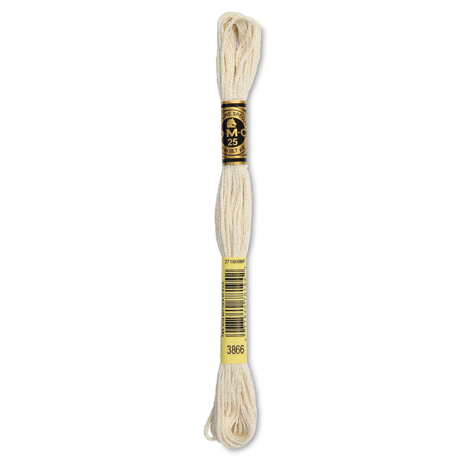 DMC Cotton Embroidery Floss - Ultra Very Light Mocha Brown, 8-3/4 yards