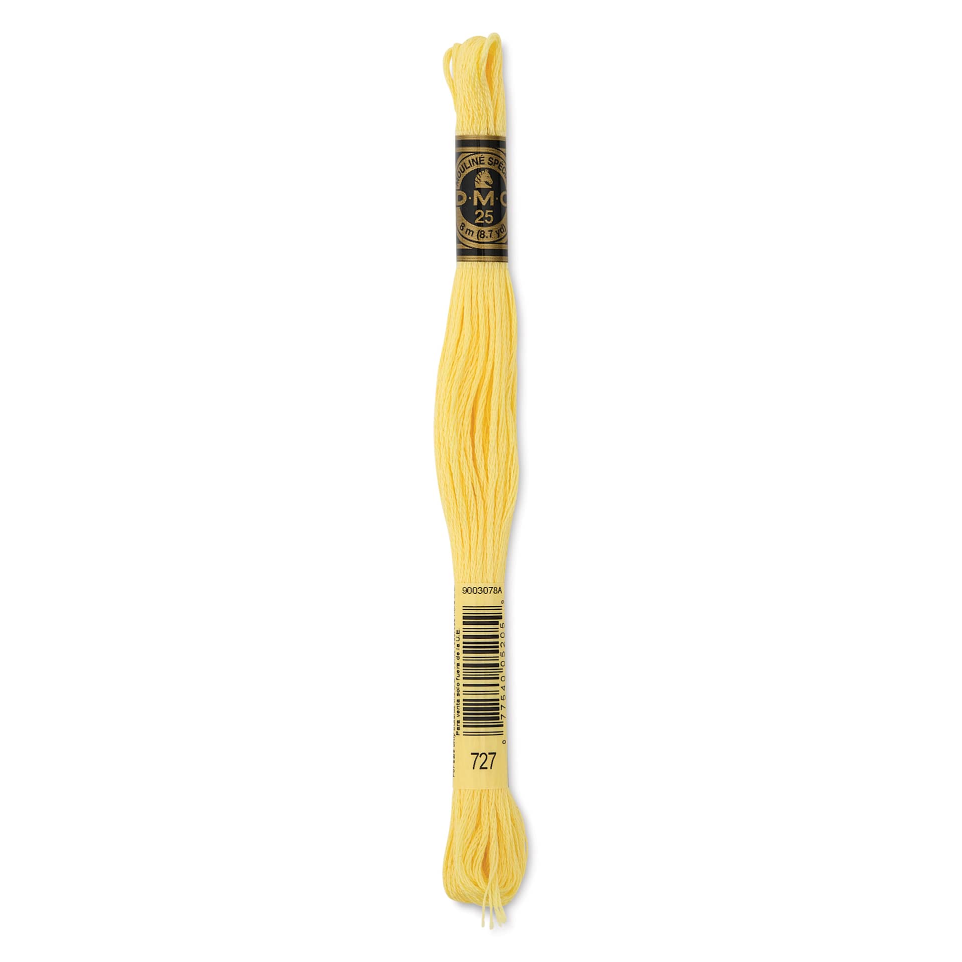 DMC Cotton Embroidery Floss - Very Light Topaz, 8-3/4 yards