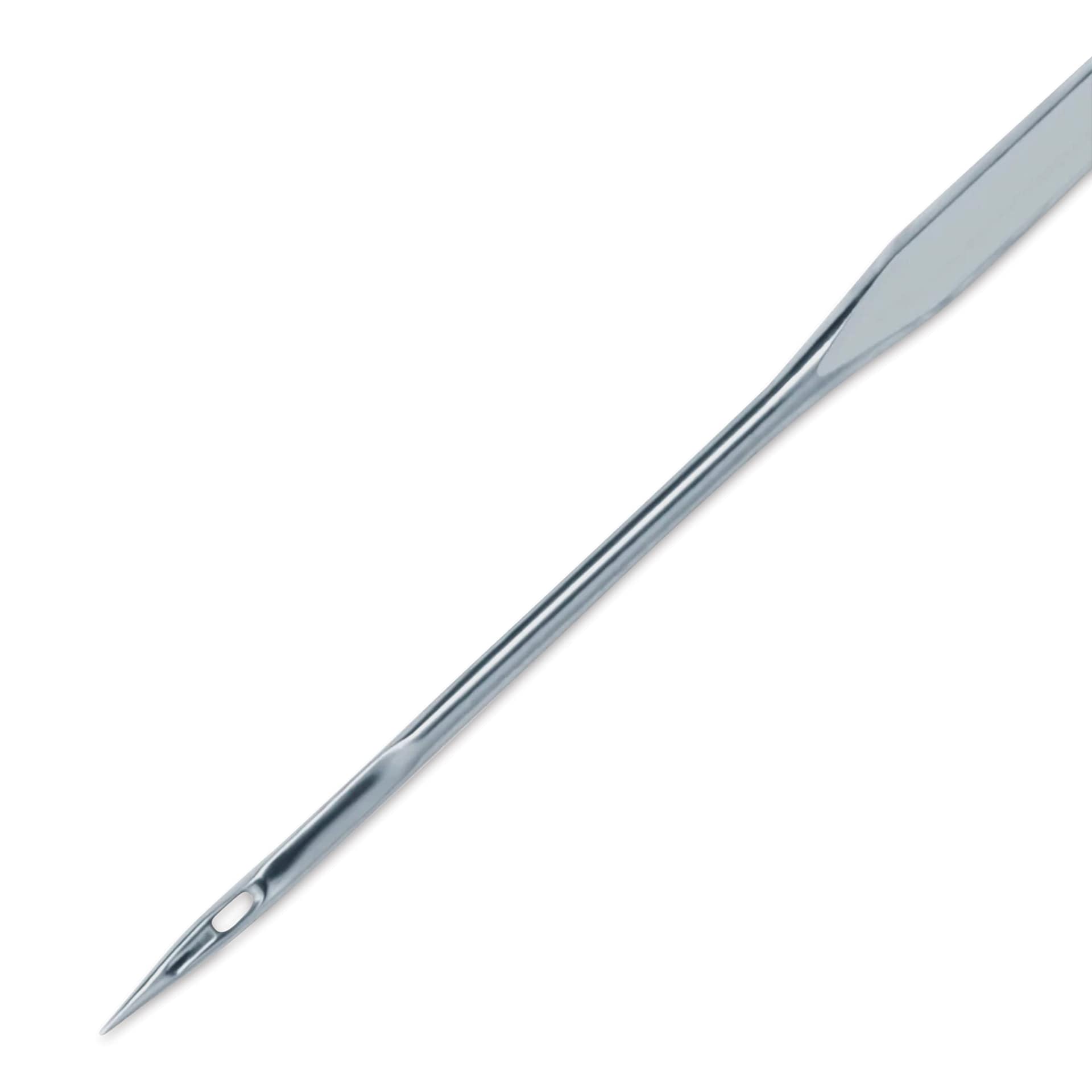 Dritz Universal Machine Needles - Size 16, Pkg of 4 close-up of needle