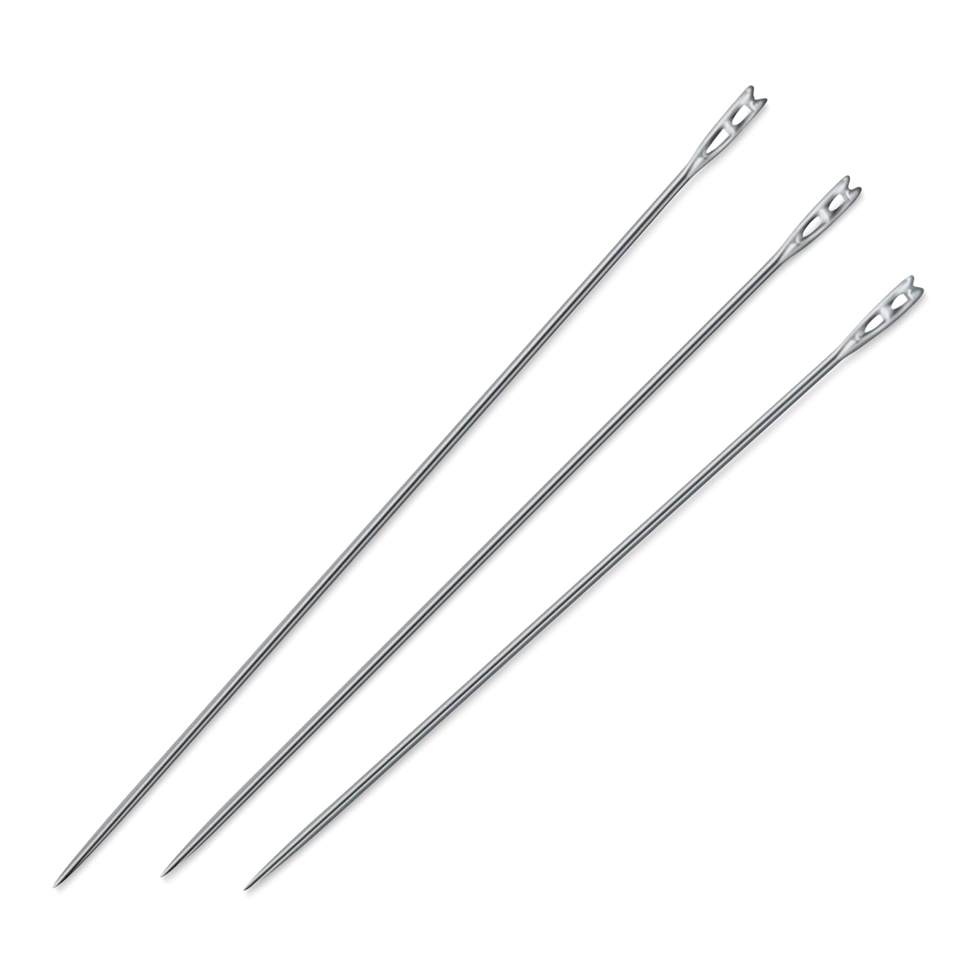 Dritz Easy Threading Hand Needles one needle of each size