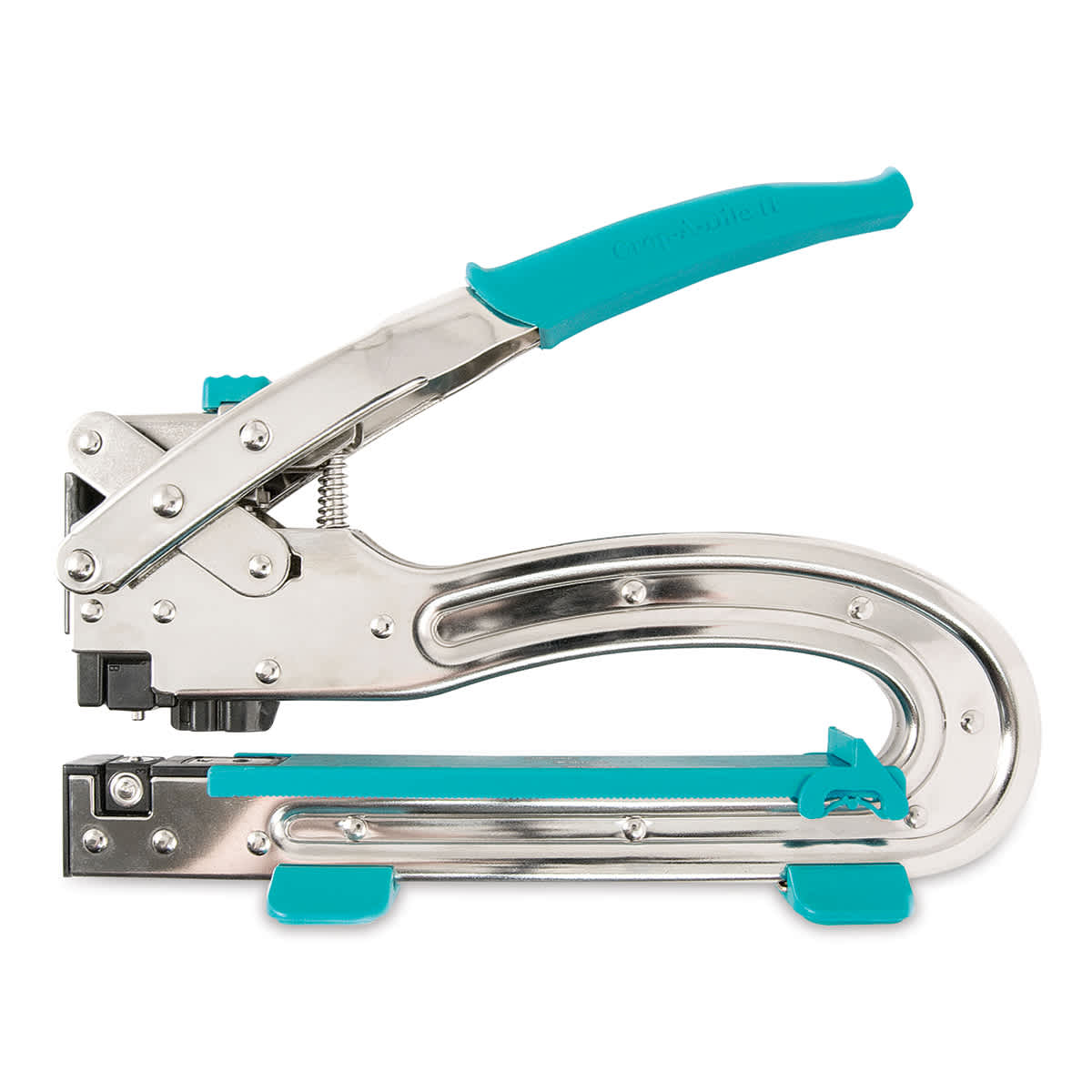 We R Memory Keepers Crop-A-Dile II Big Bite - Side view of multipurpose Punch

