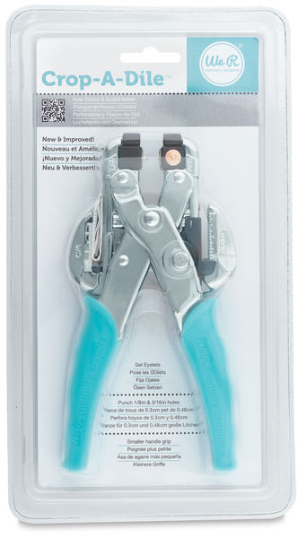 Crop-A-Dile - Front of blister package showing tool