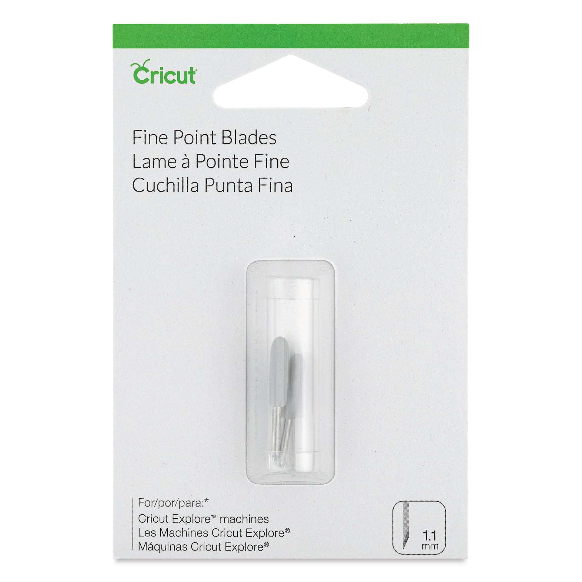 Cricut Blade - Fine Point Blade - front of packaging