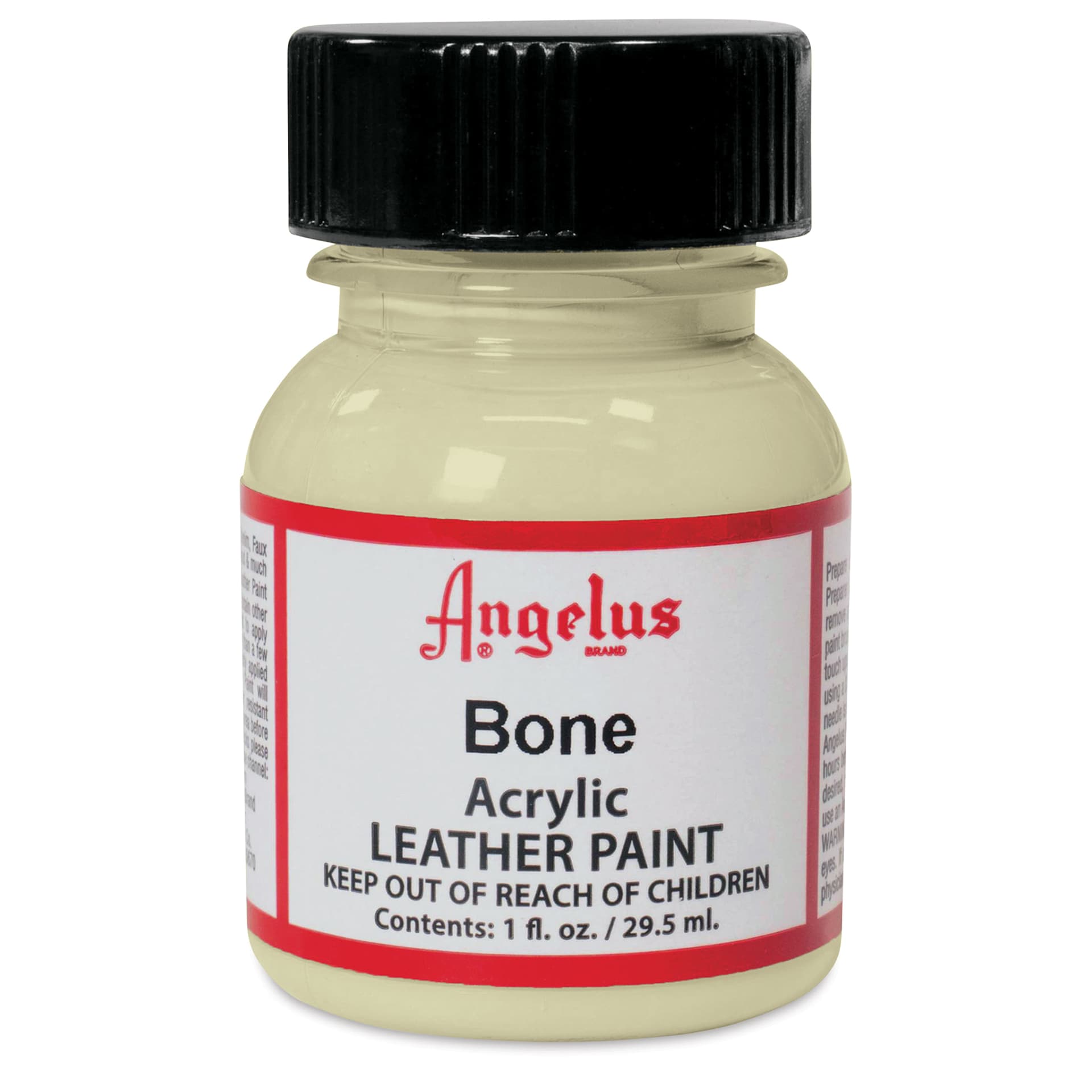 Angelus Acrylic Leather Paint - Bone, 1 oz