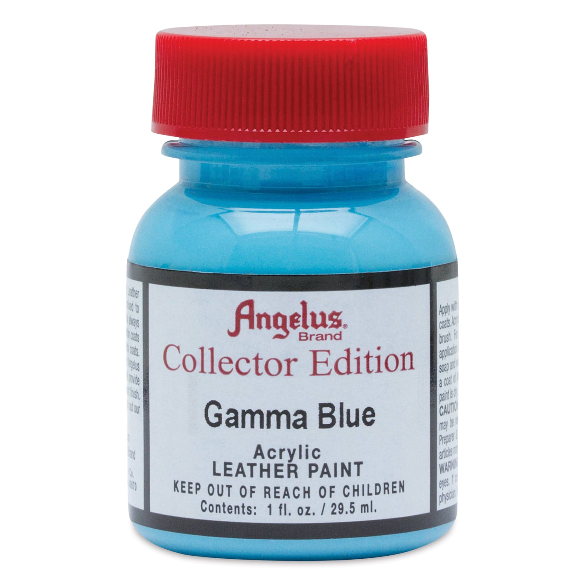 Angelus Acrylic Leather Paint - Gamma Blue, Collector Edition, 1 oz