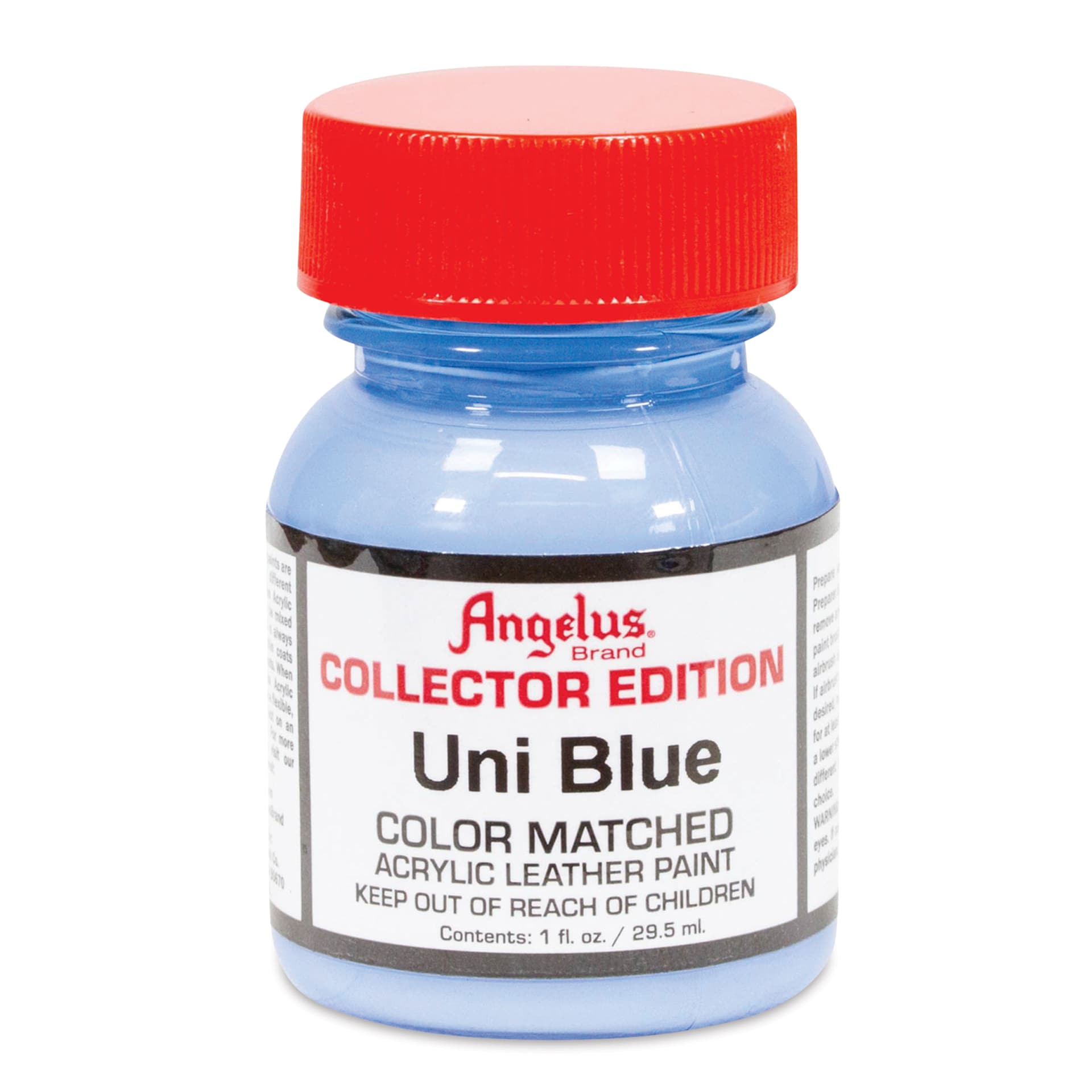 Angelus Leather Paint - Uni Blue (Collector Edition), 1 oz