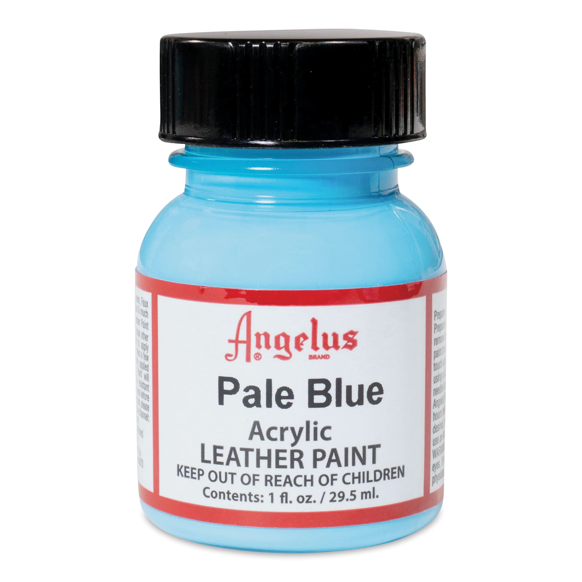 Angelus Acrylic Leather Paint - Pale Blue, 1 oz