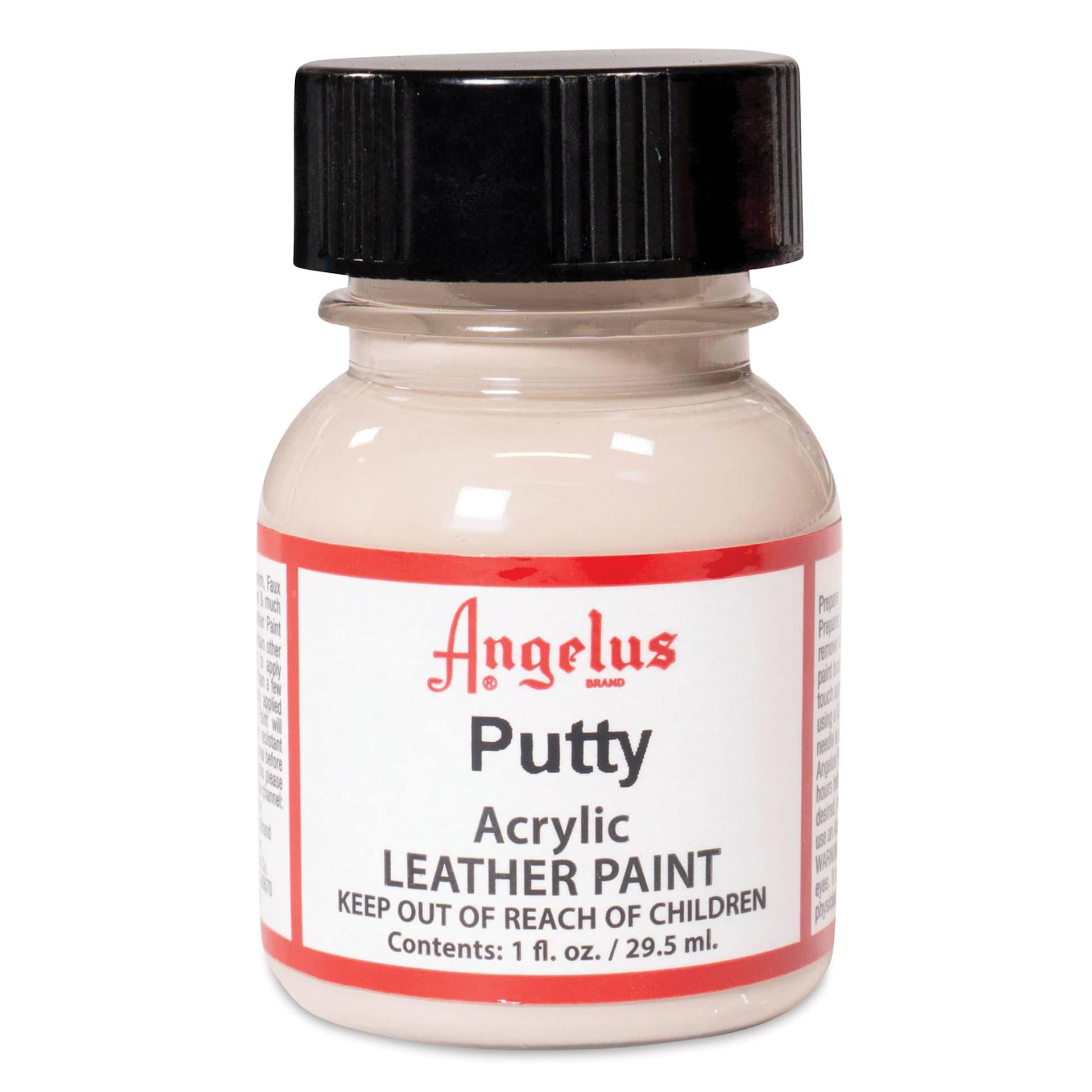 Angelus Acrylic Leather Paint - Putty, 1 oz