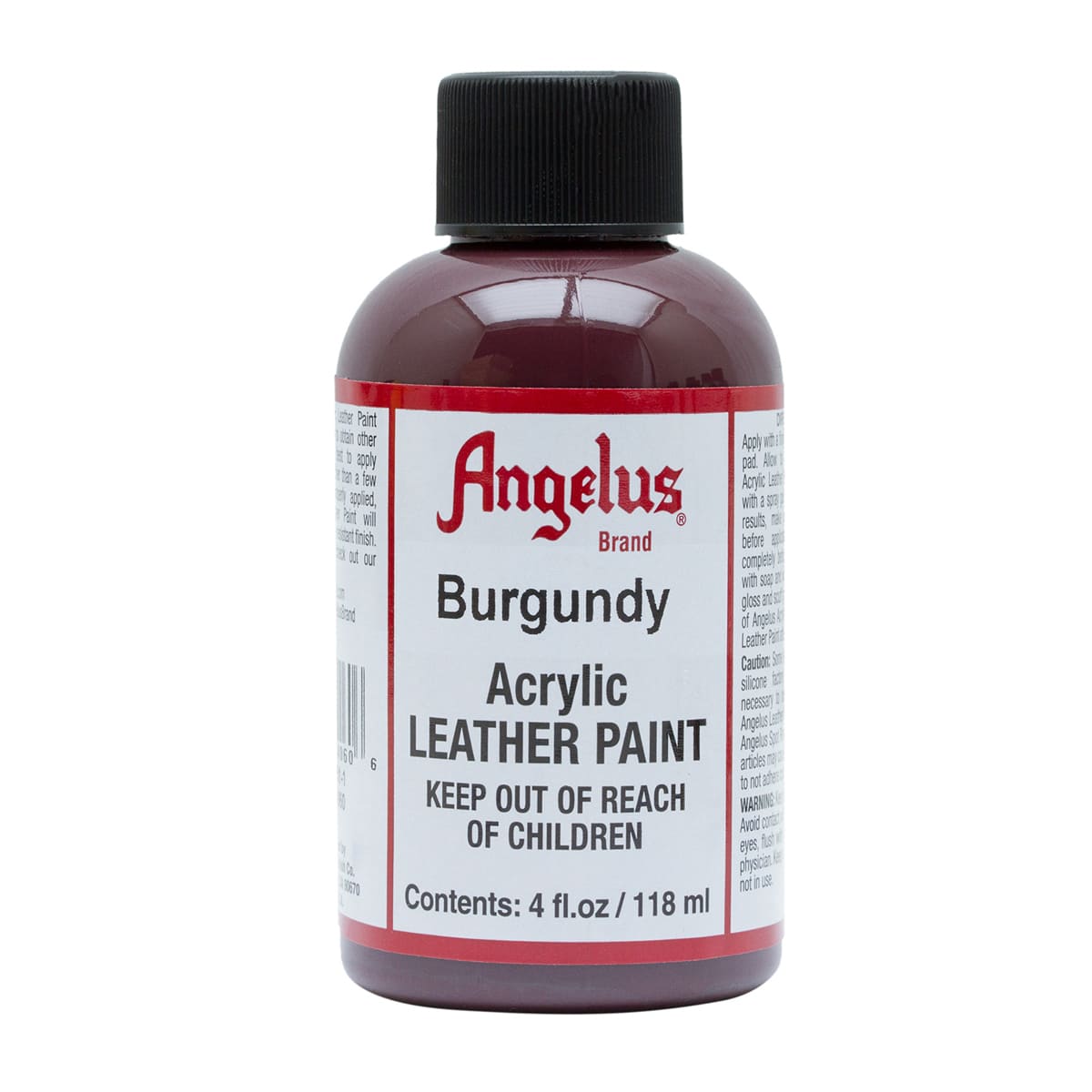 Acrylic Leather Paint Burgundy