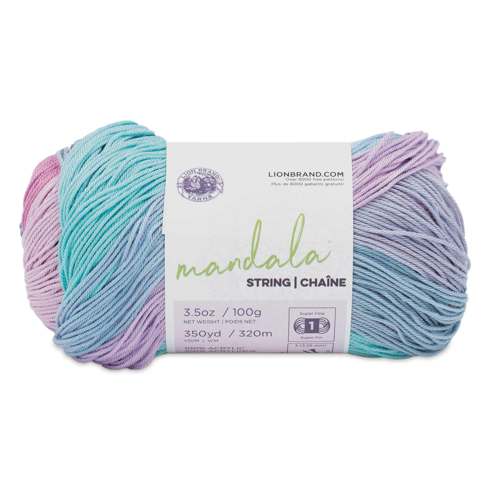Lion Brand Mandala String Yarn - Harmony, 350 yds