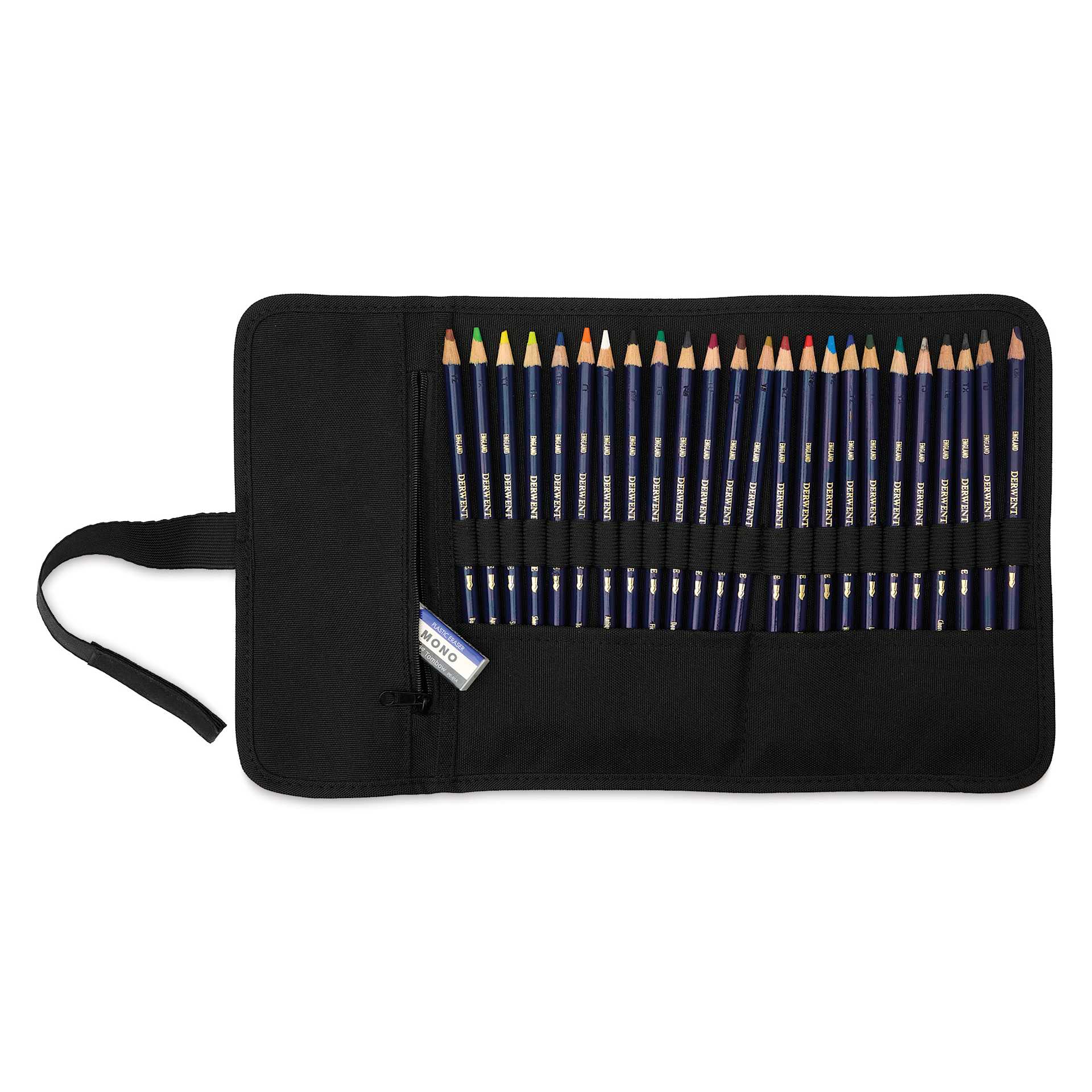 Derwent Pencil Wrap - filled with pencils, supplies not included
