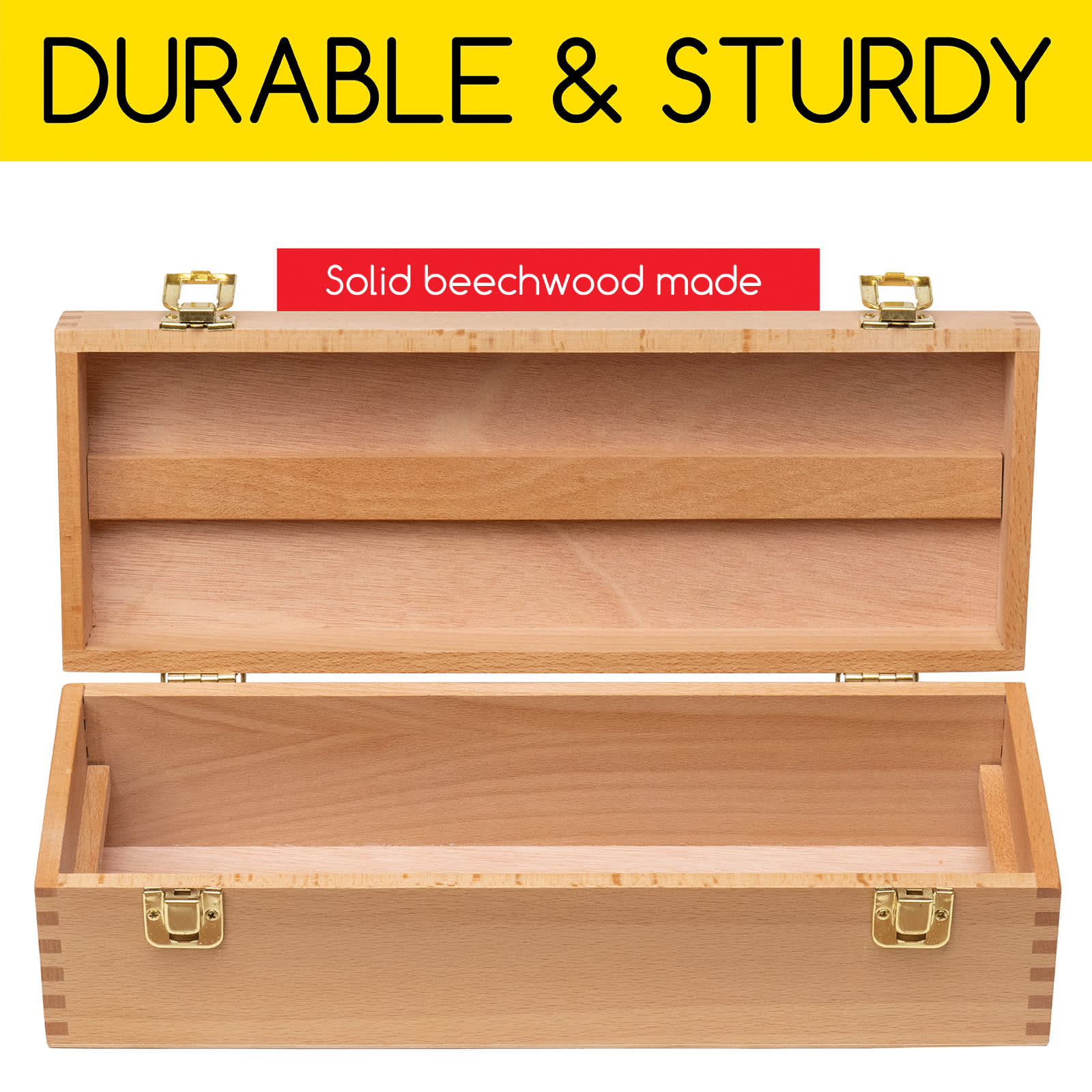 Meeden Artist Storage Box - Medium Box. Durable and sturdy, made of solid beechwood