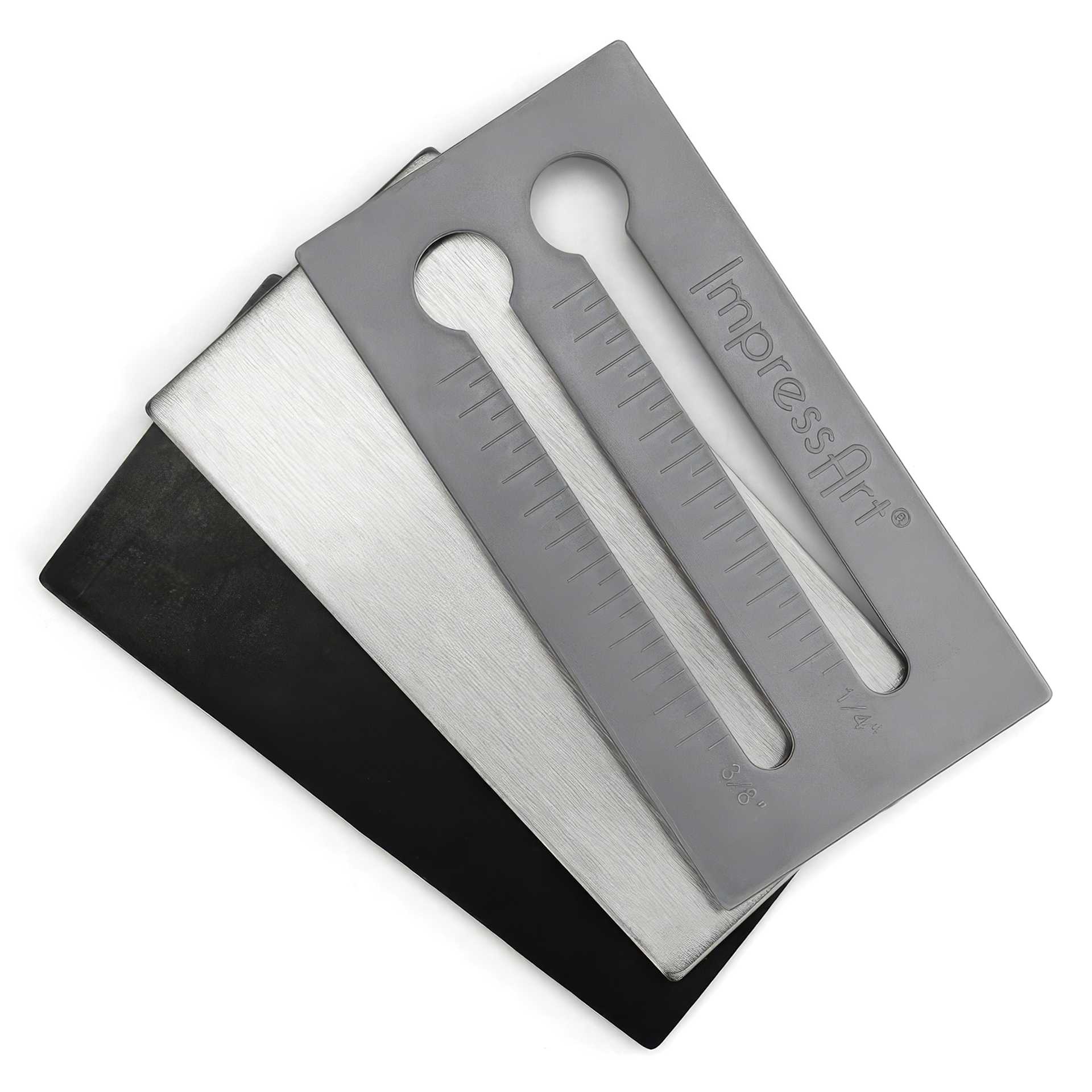 ImpressArt Bracelet Stamp Straight Jig Set showing included jig disassembled