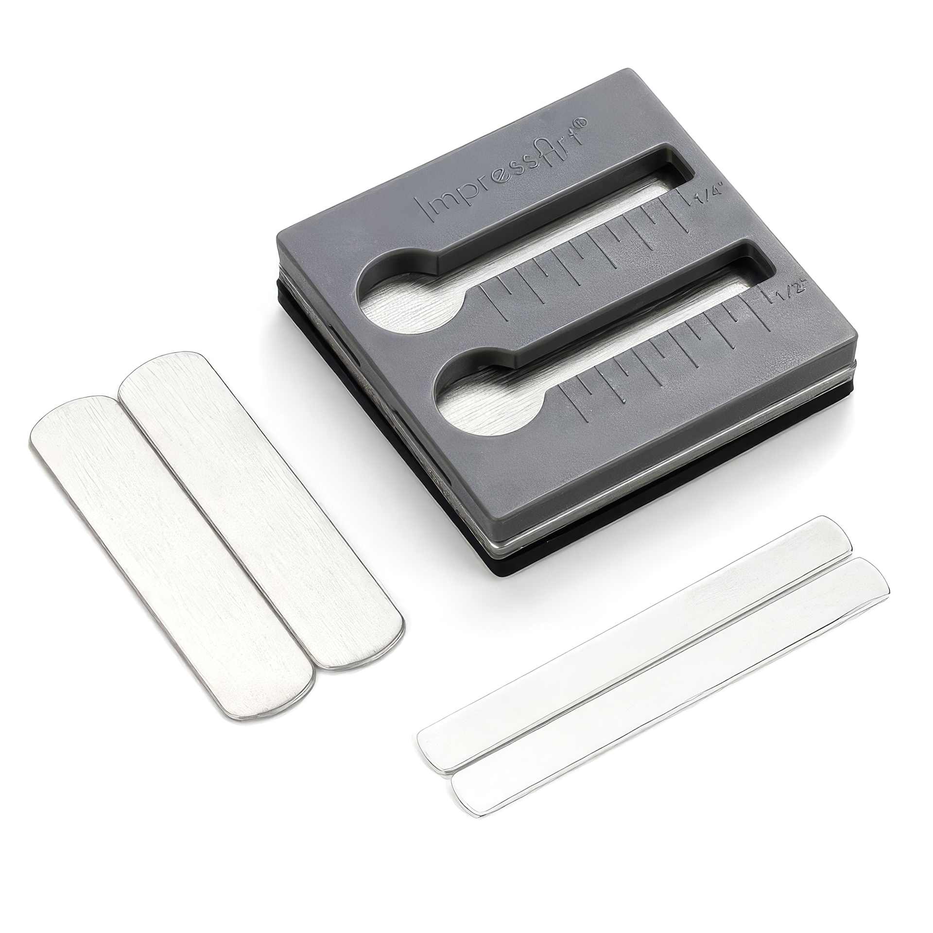ImpressArt Ring Stamp Straight Jig Set contents