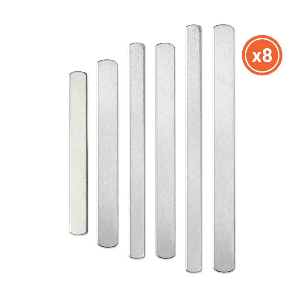 ImpressArt Ring Blank Assortment - Pkg of 48, 6 Assorted Sizes showing 6 included sizes