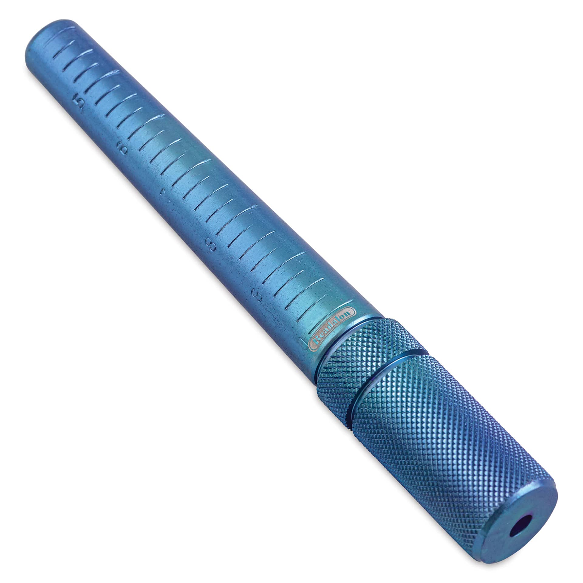 Beadalon Aluminum Short Ring Mandrel close-up, angled view