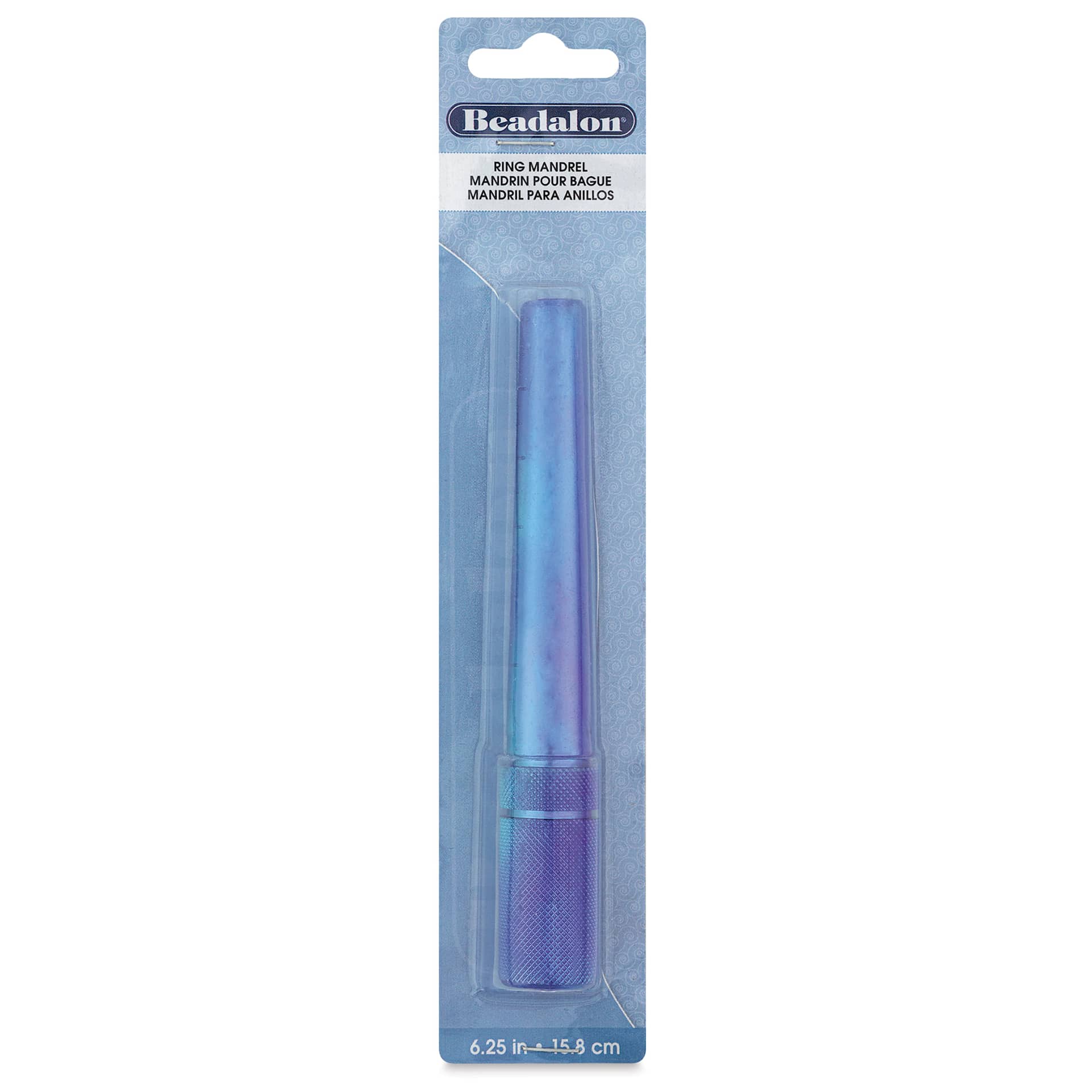 Beadalon Aluminum Short Ring Mandrel front of packaging