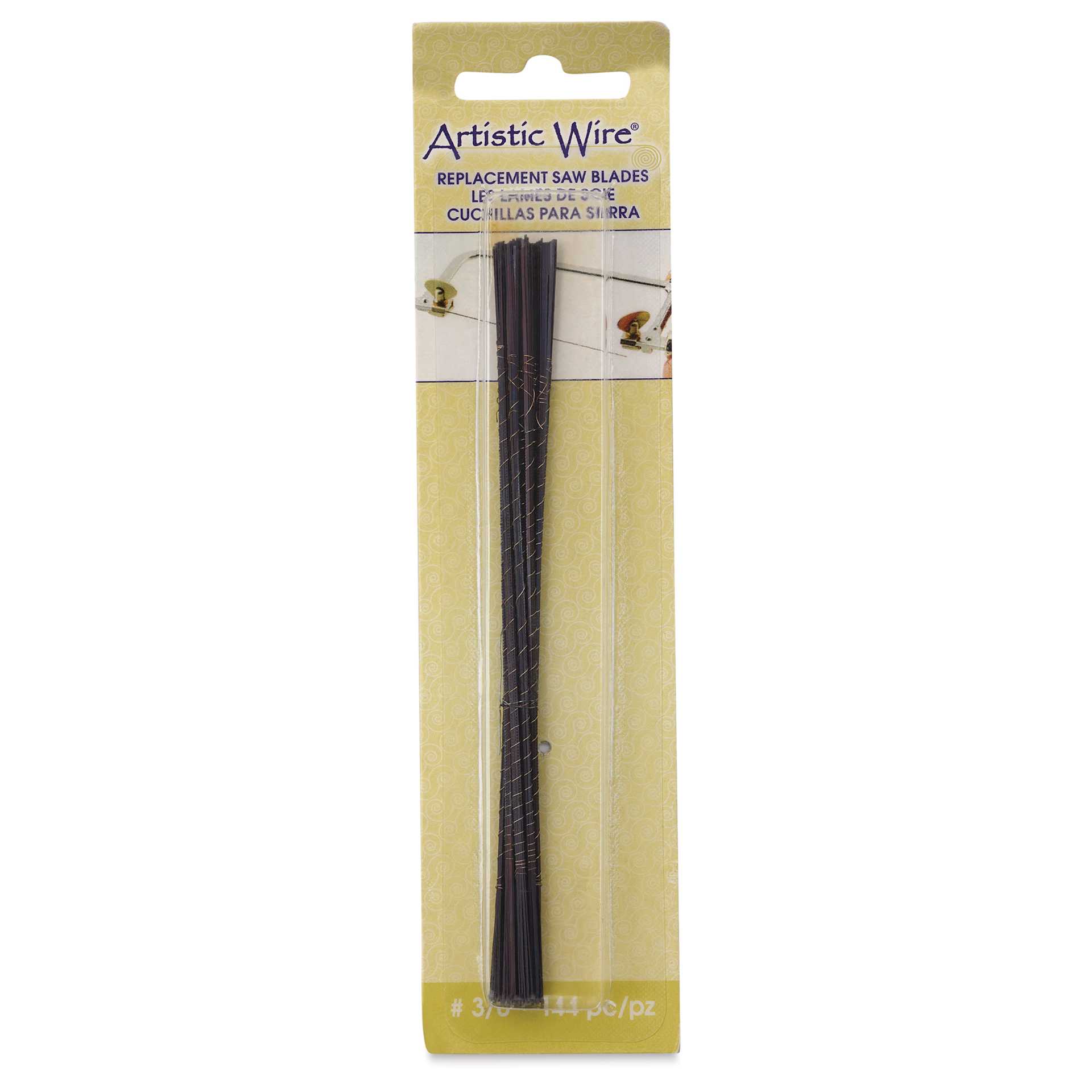 Artistic Wire Jeweler's Saw Blades - 3/0, Pkg of 144 - front of packaging