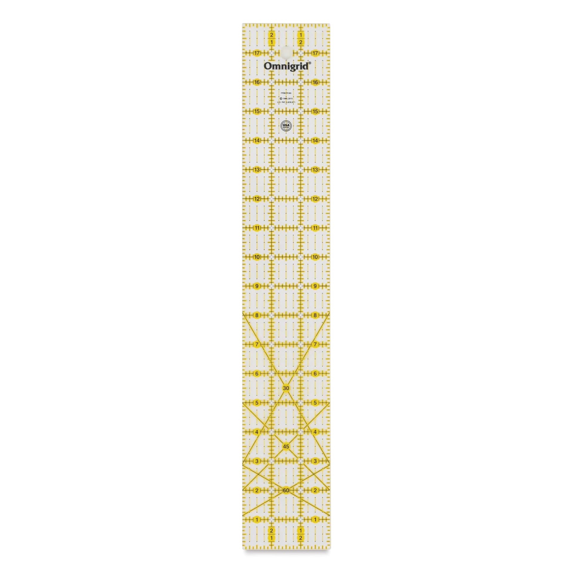 Omnigrid Rectangle Ruler - 3" x 18"