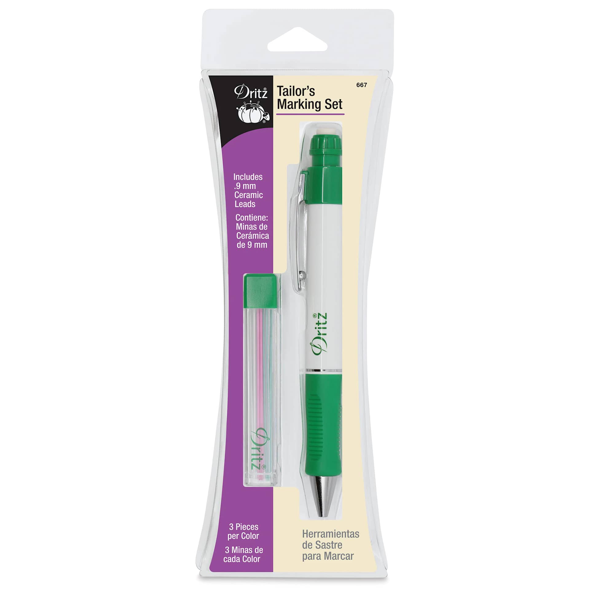 Dritz Tailor's Marking Set front of packaging