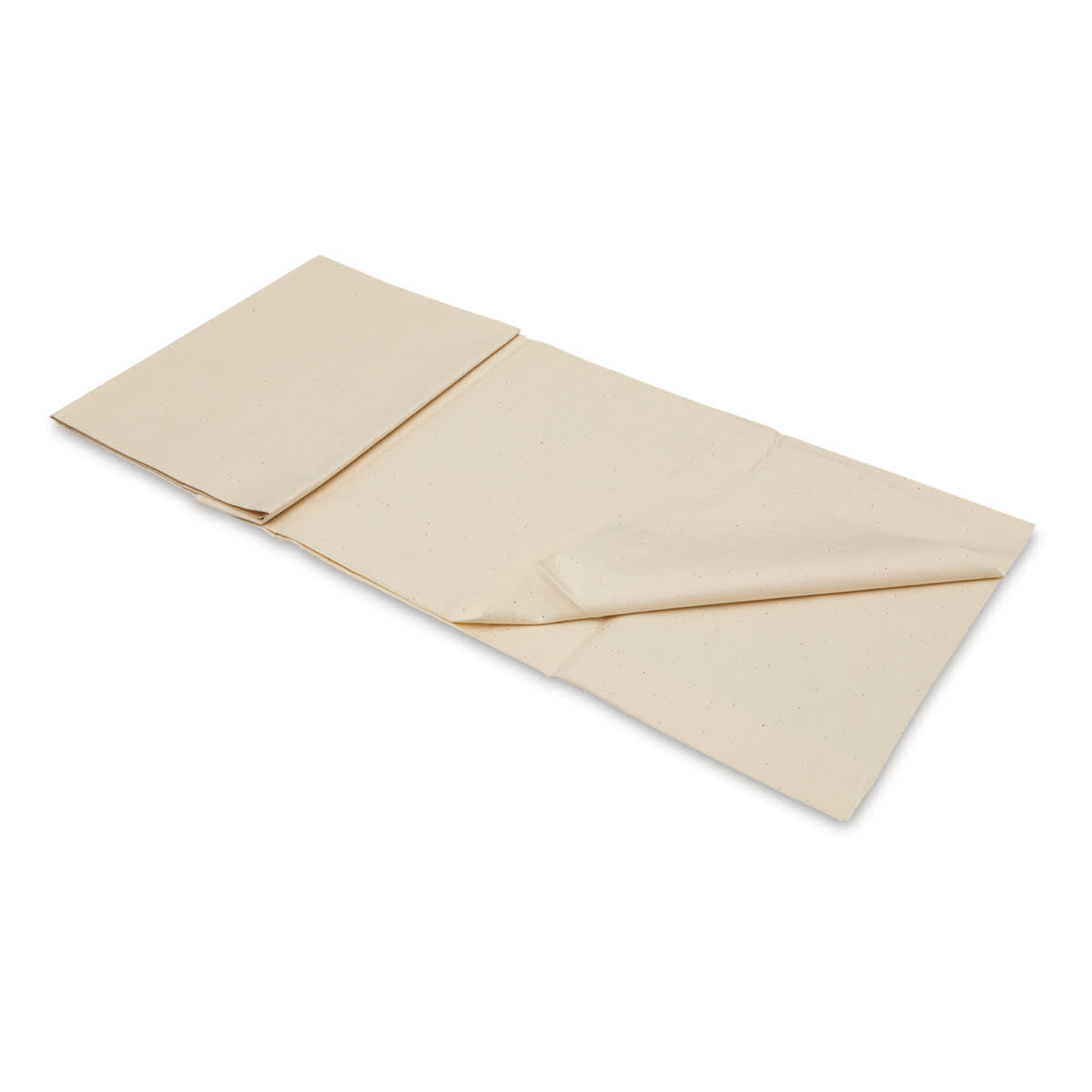 Design Works Unbleached Muslin - 45" x 1 yd - with edge and corner folded