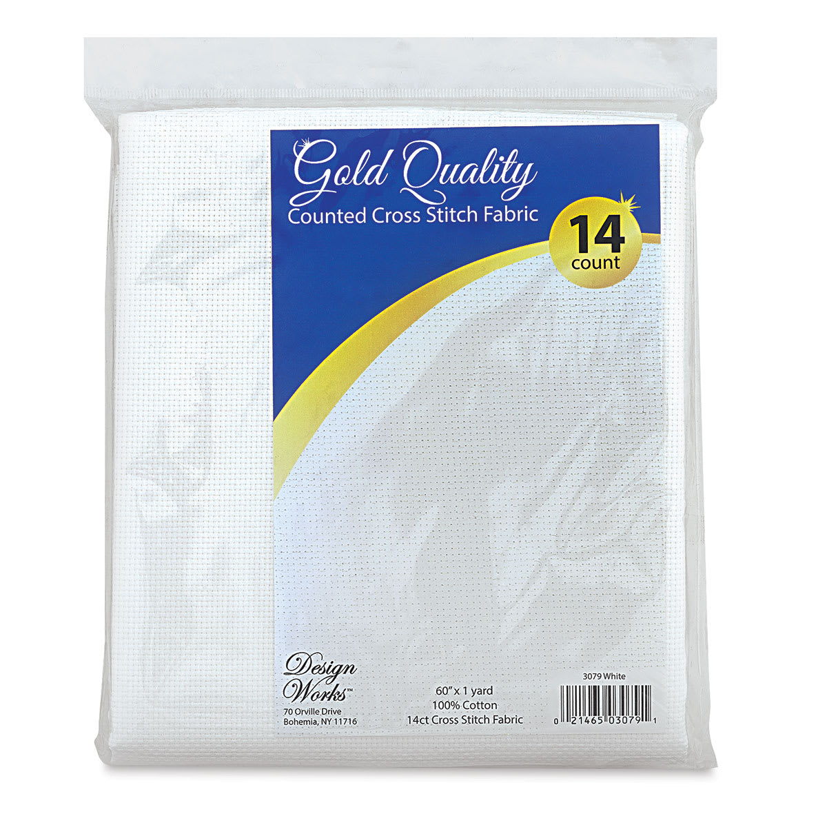 Design Works Aida Cloth - 36" x 60", Gold Quality - front of packaging