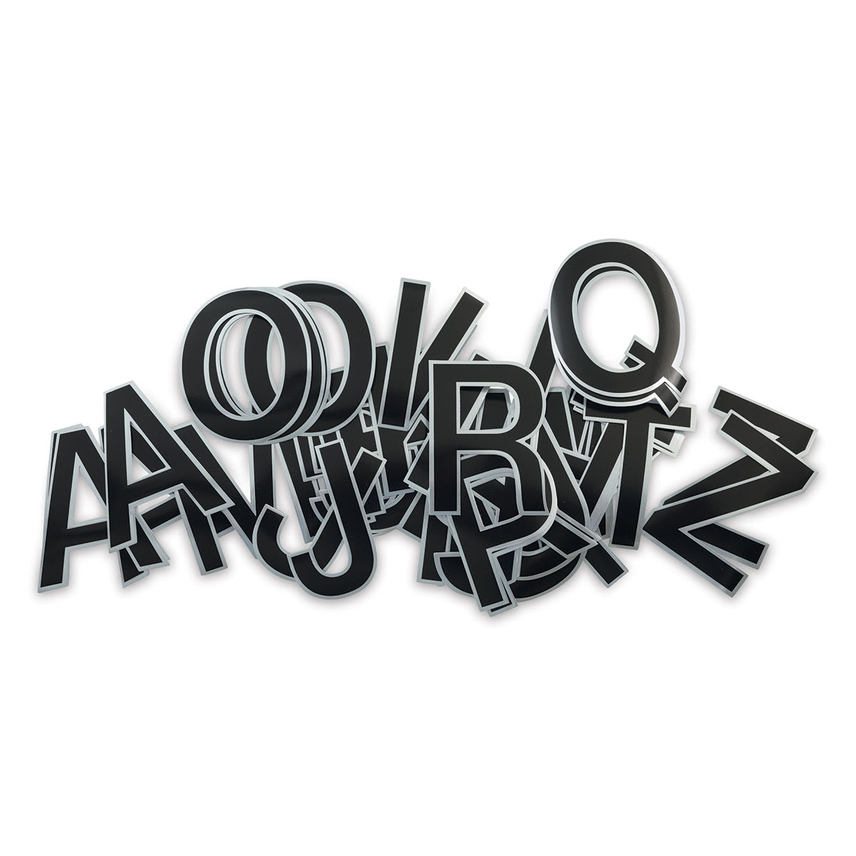 Momenta Cardstock Alphabet Stickers