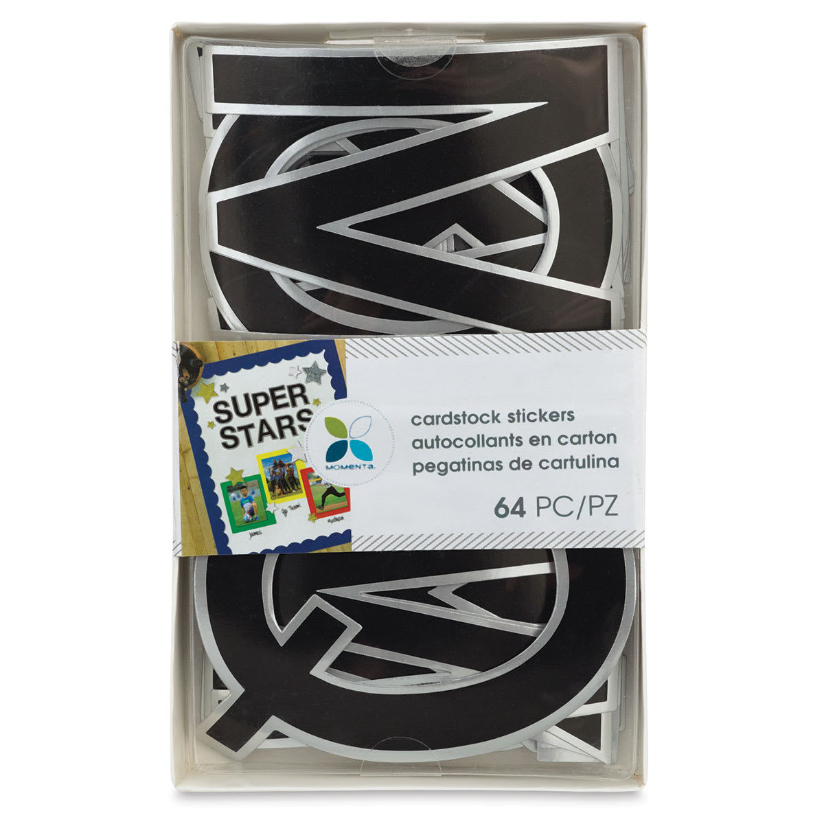 Momenta Cardstock Alphabet Stickers