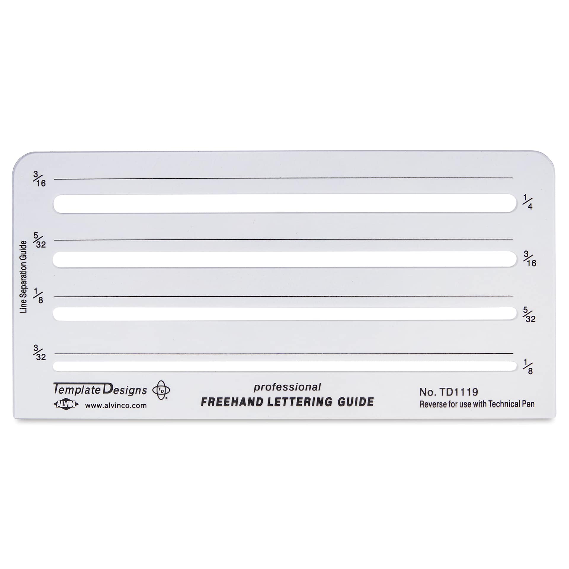 Alvin Template Lettering Aid
