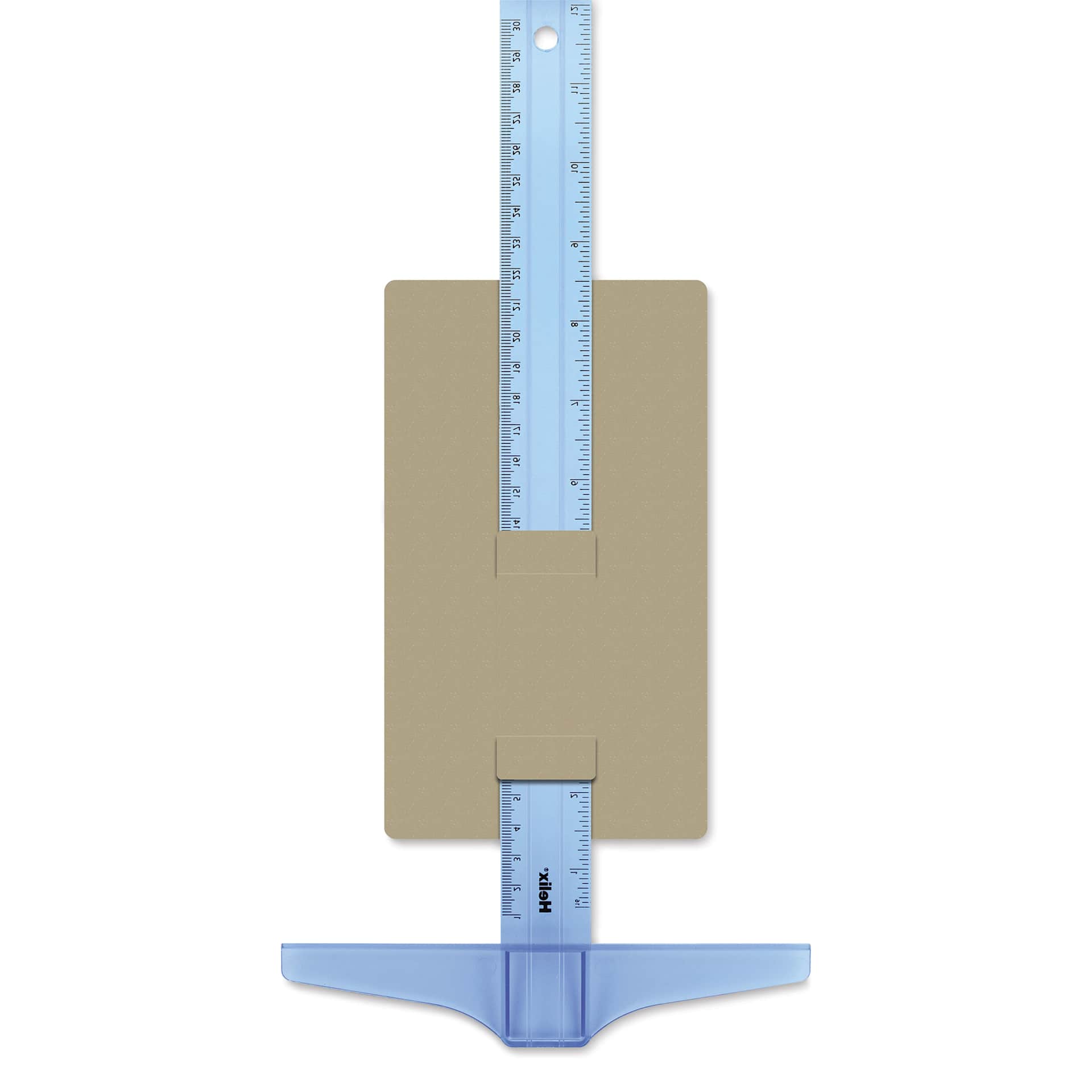 Helix Student Plastic T-Square - 12", back of packaging