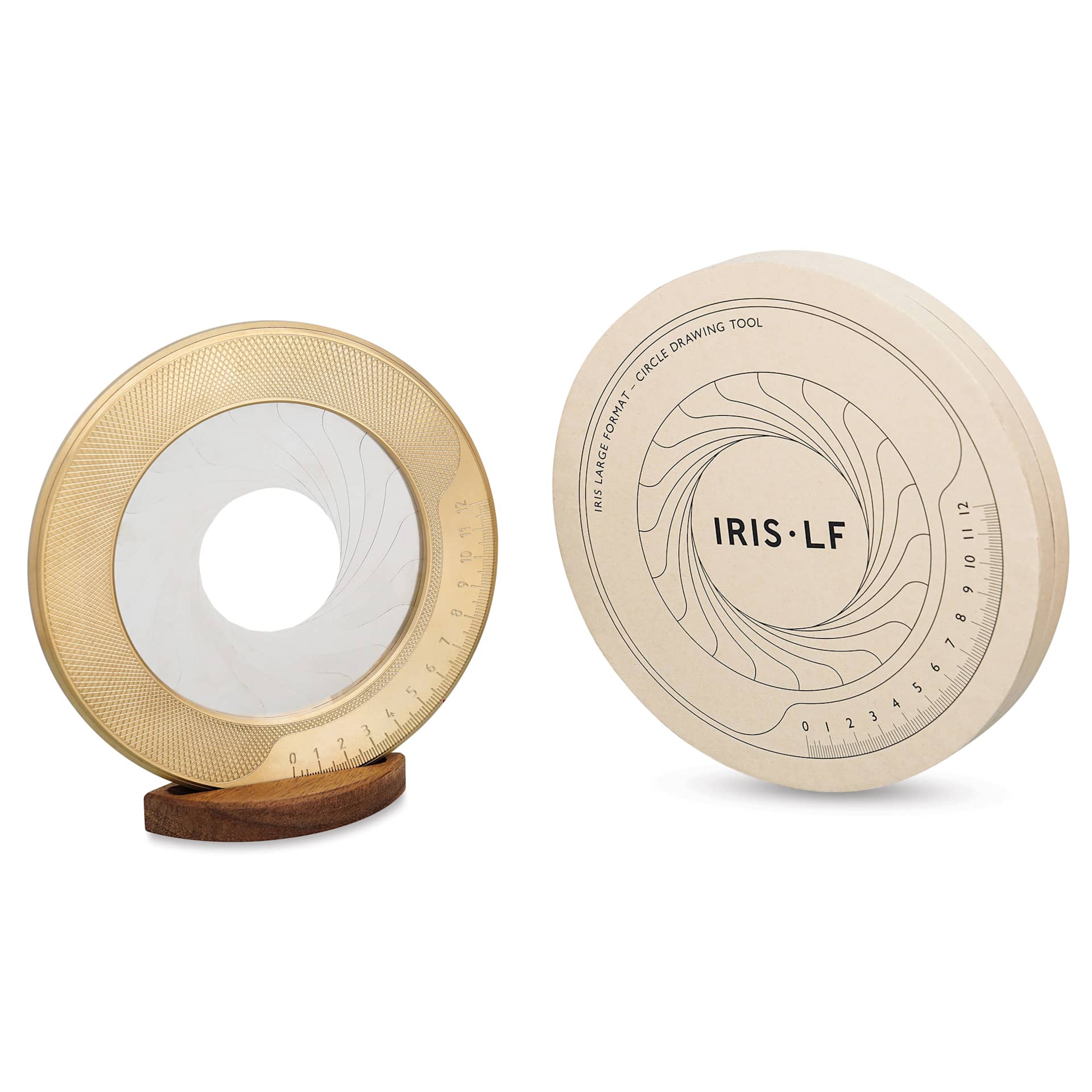 Makers Cabinet Iris Circle Tool - Large, 4-3/4", with packaging